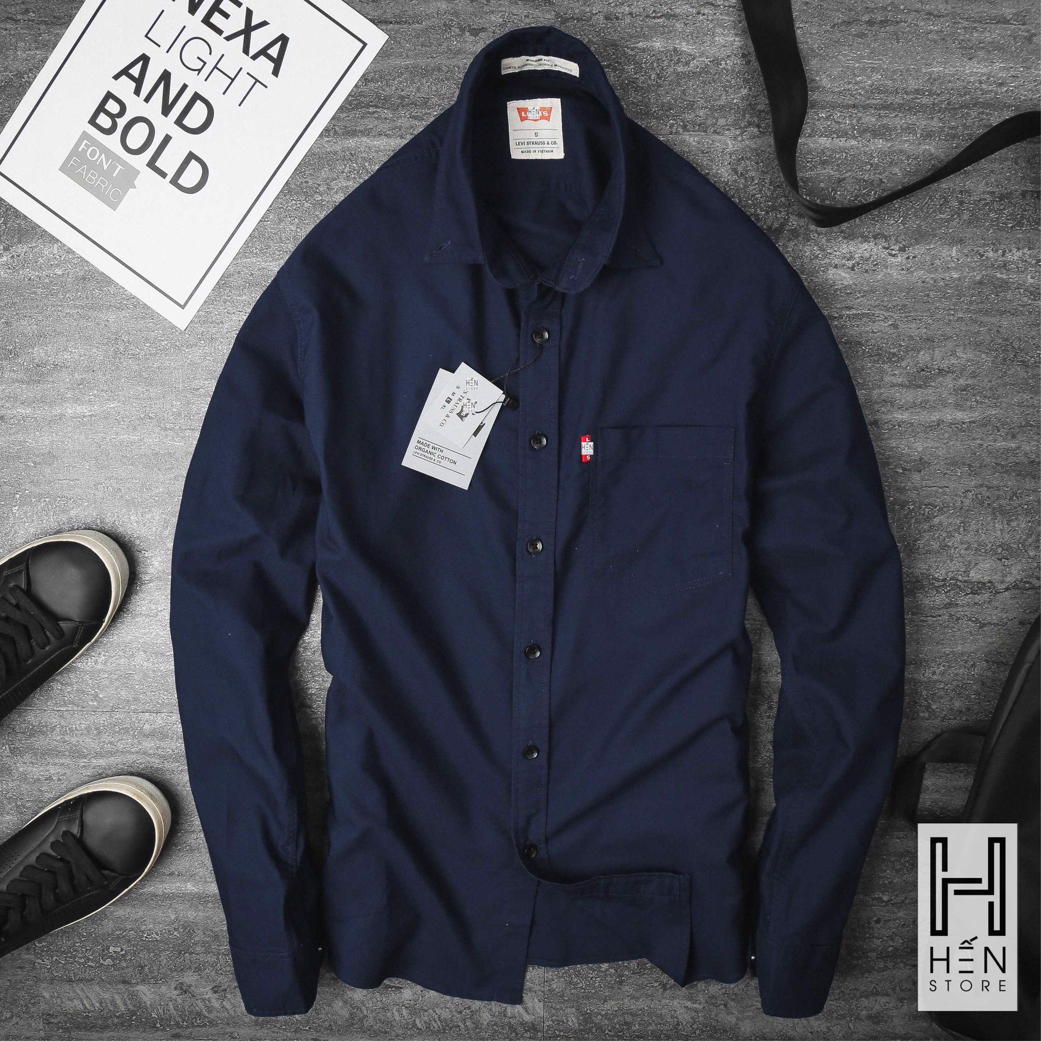 Áo Sơmi Oxford LV 1 Túi