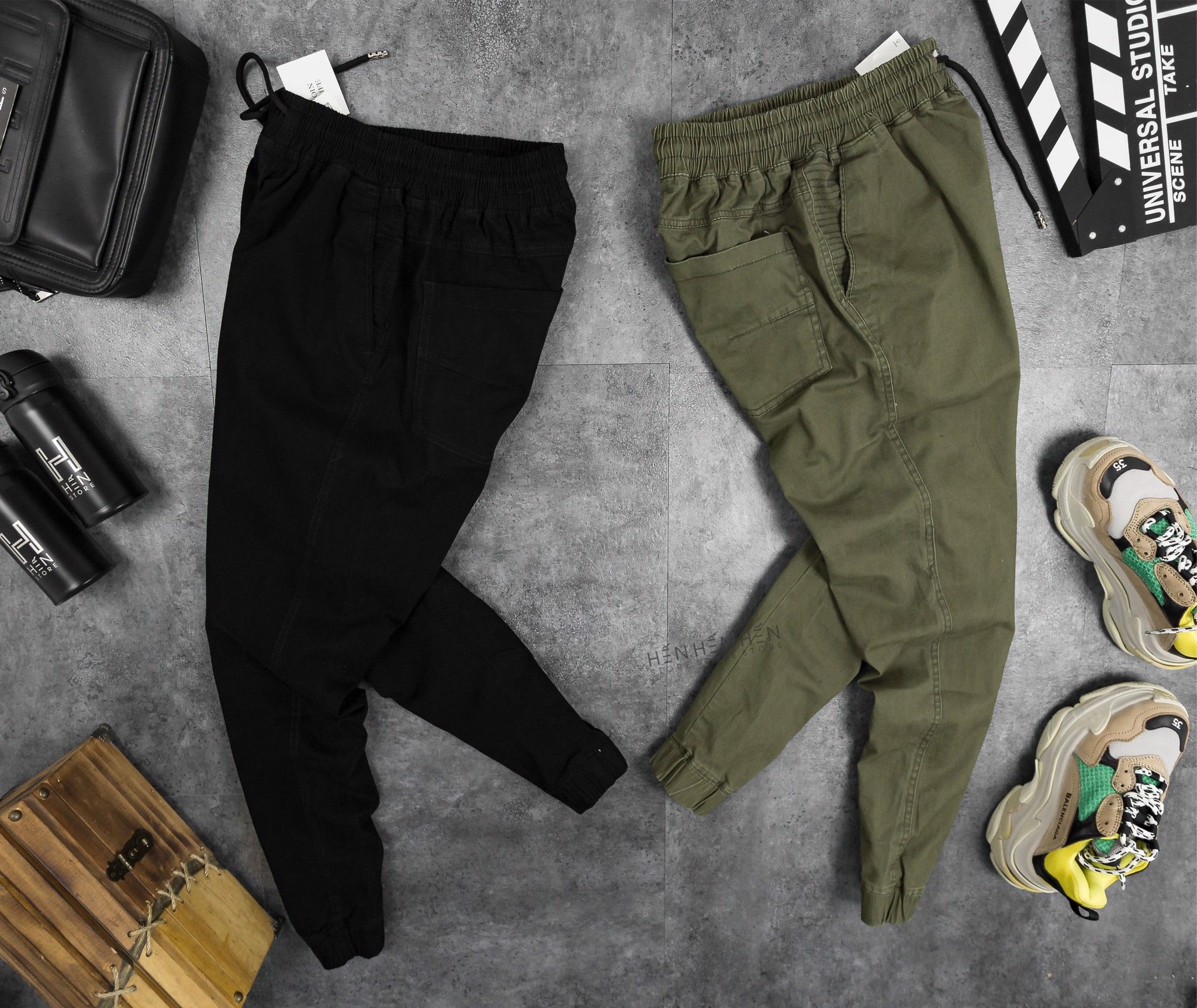 Quần Jogger Kaki ZR 4M