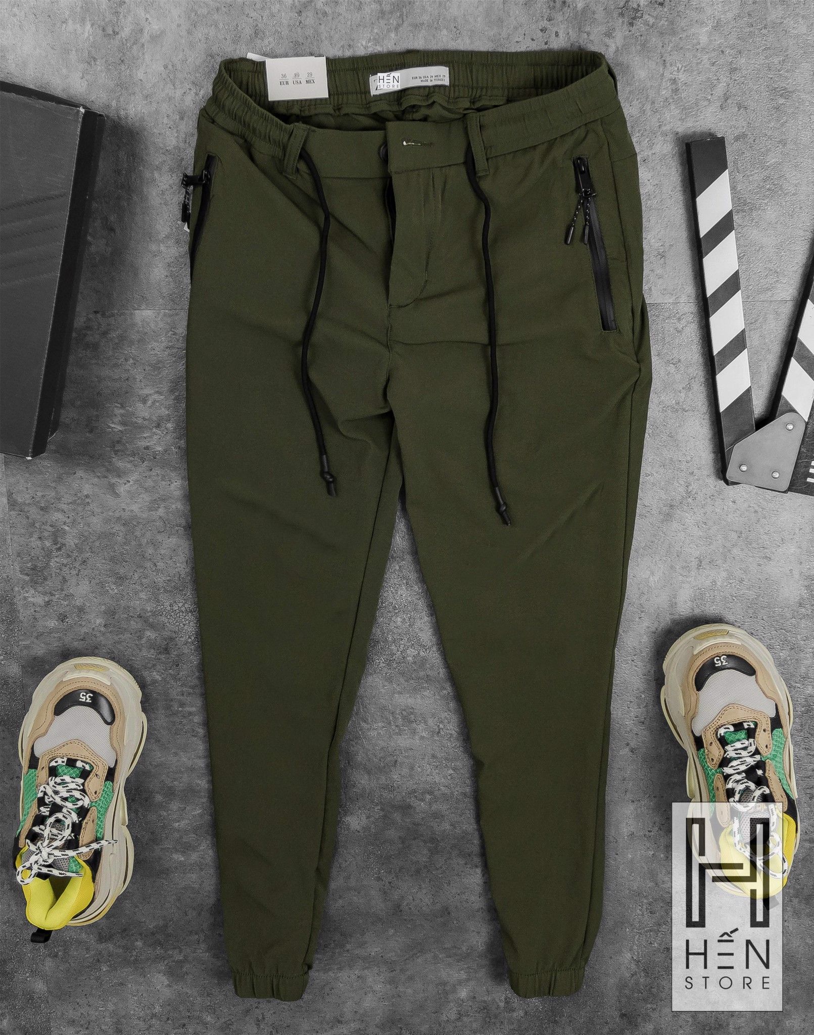 Quần Jogger Gió ZR 4M