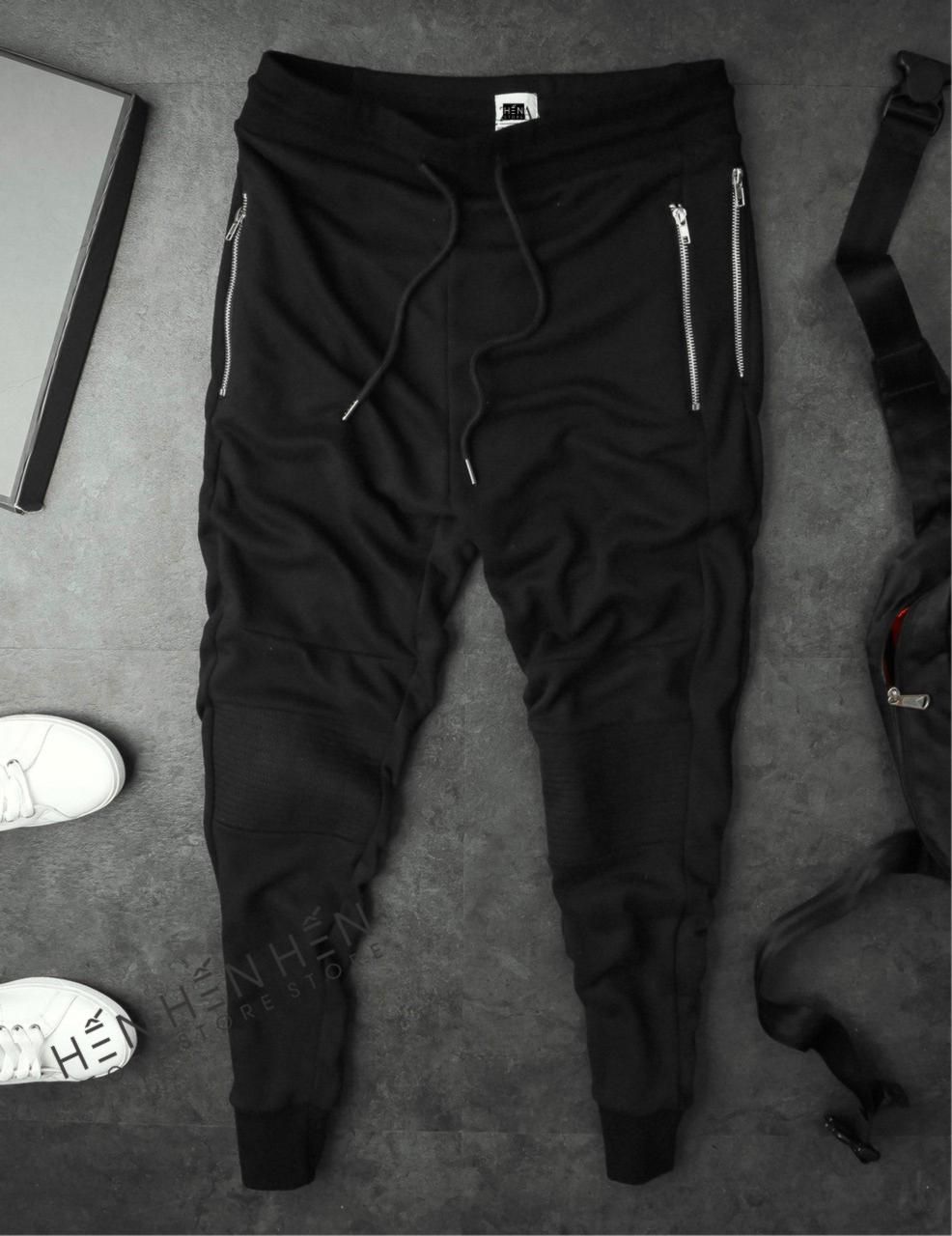 Quần Jogger Nỉ Biker ZR 4M