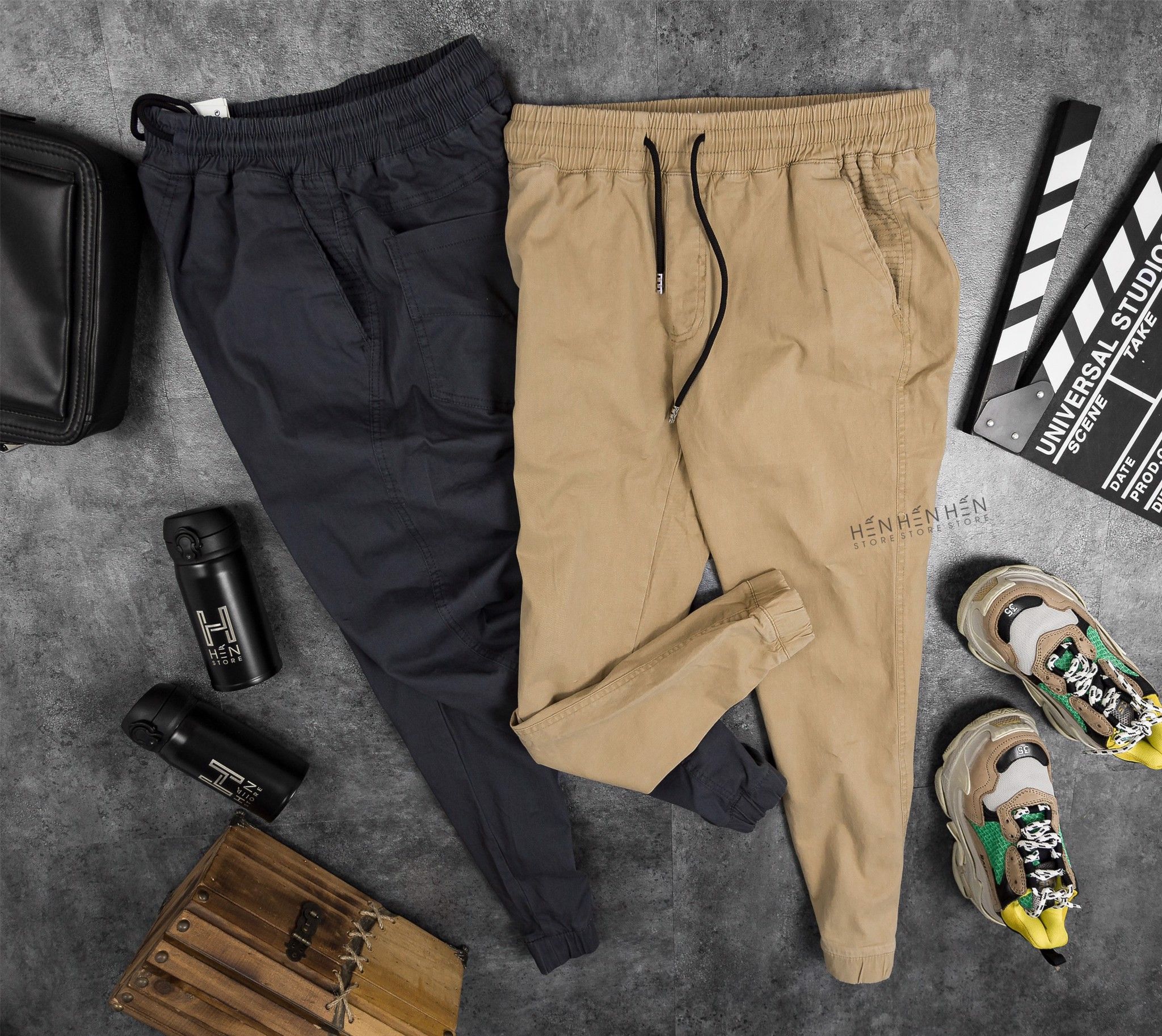 Quần Jogger Kaki ZR 4M