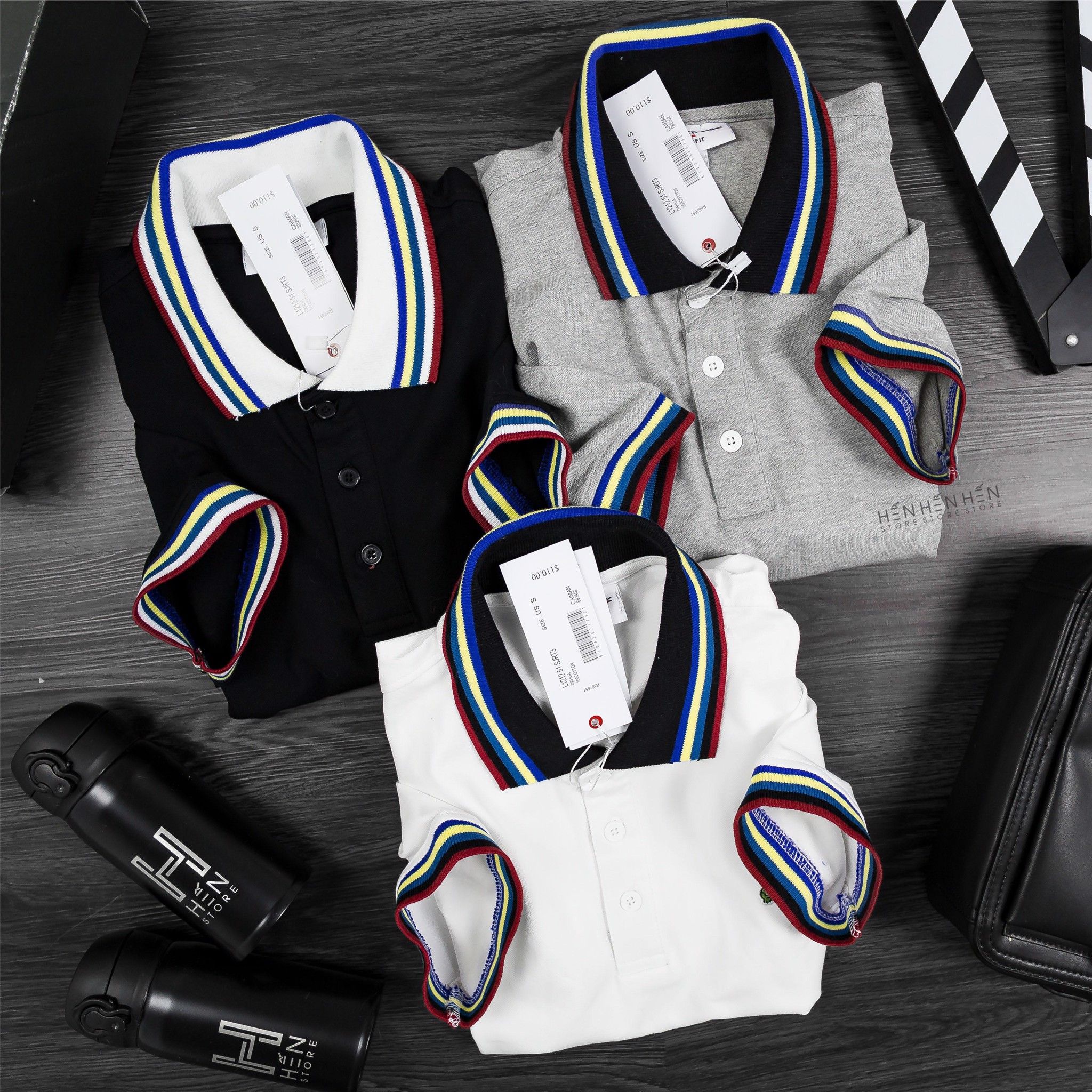 Áo Polo LC Viền 3M