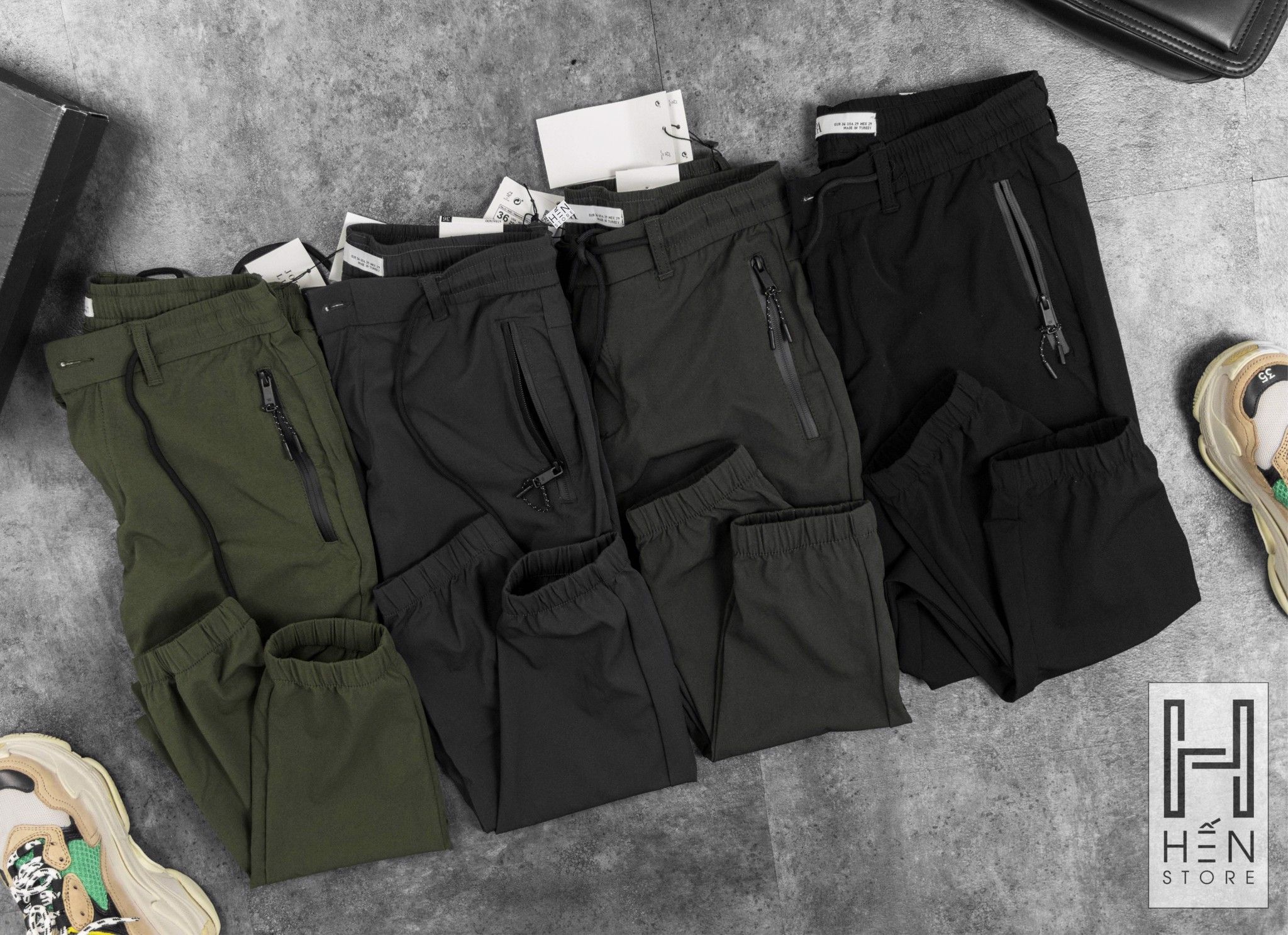 Quần Jogger Gió ZR 4M