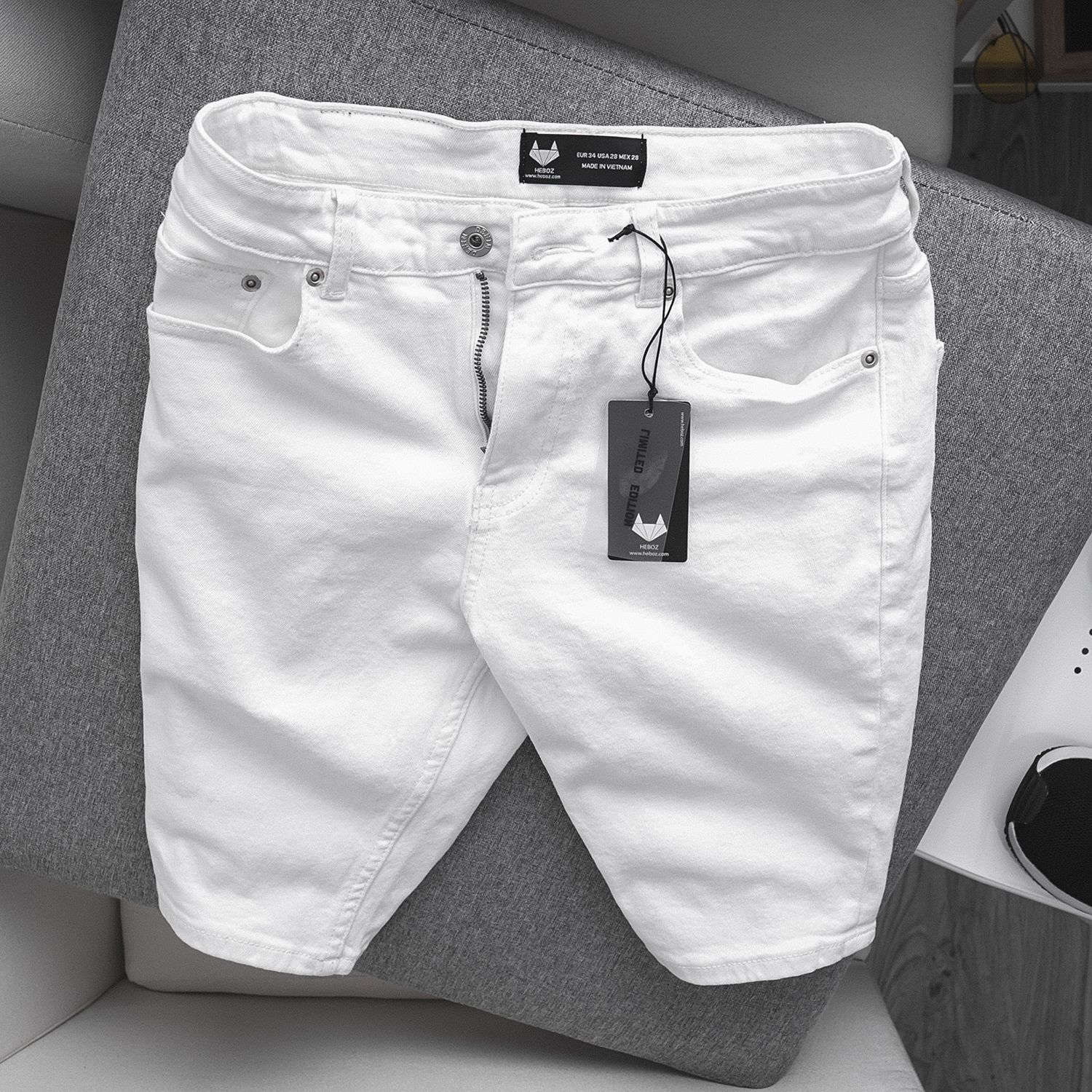 Quần short jean Heboz 5M