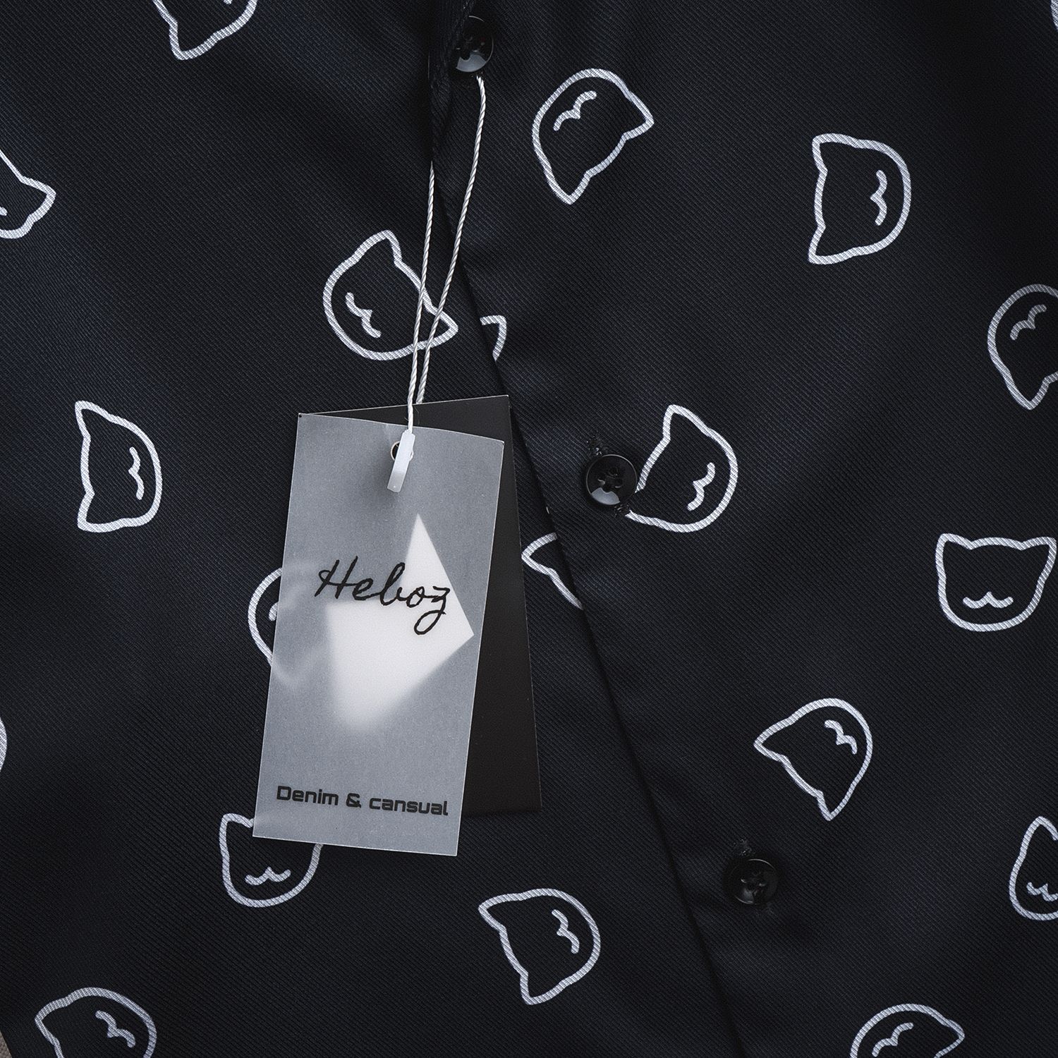 Áo sơ mi ngắn tay pijama Heboz 2M
