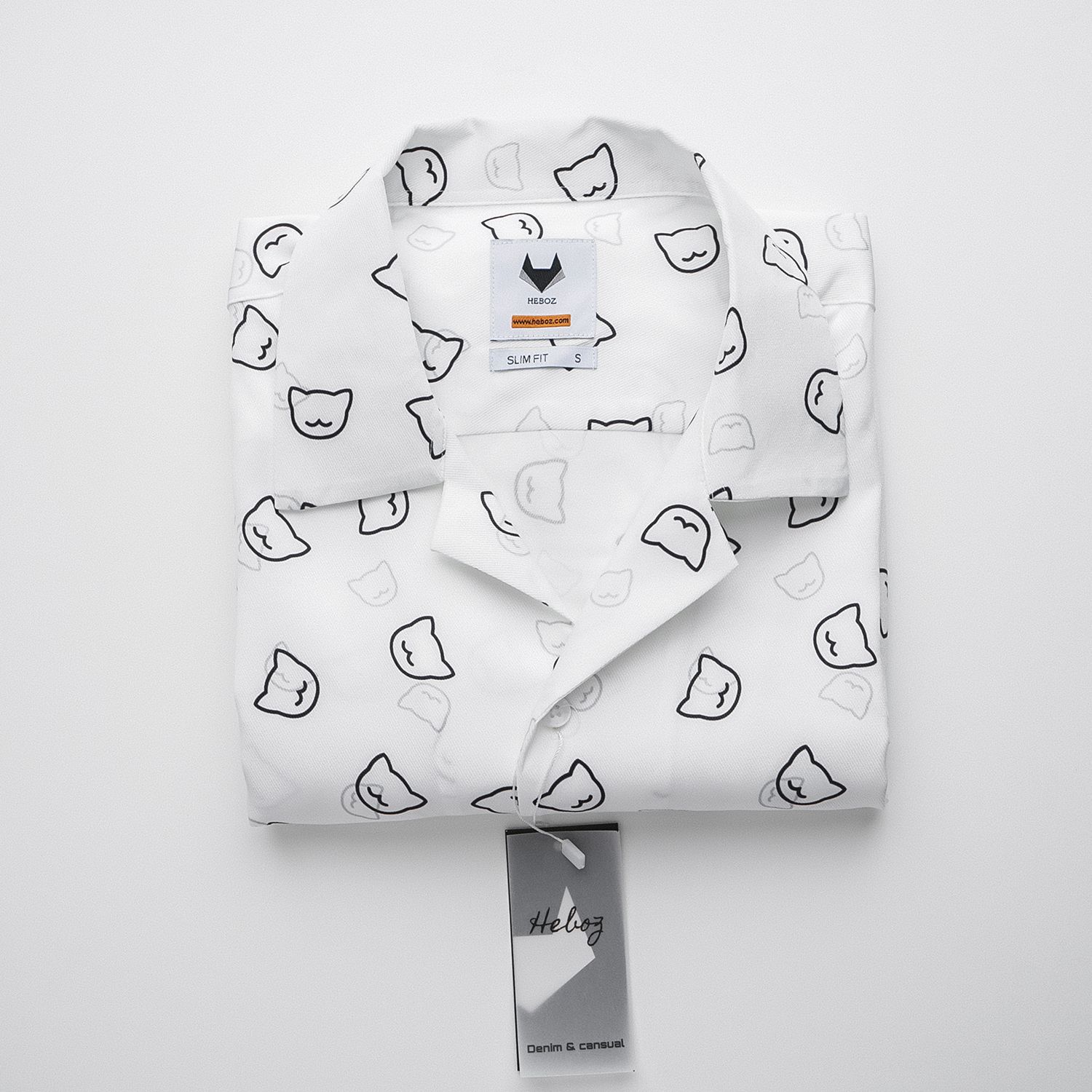 Áo sơ mi ngắn tay pijama Heboz 2M