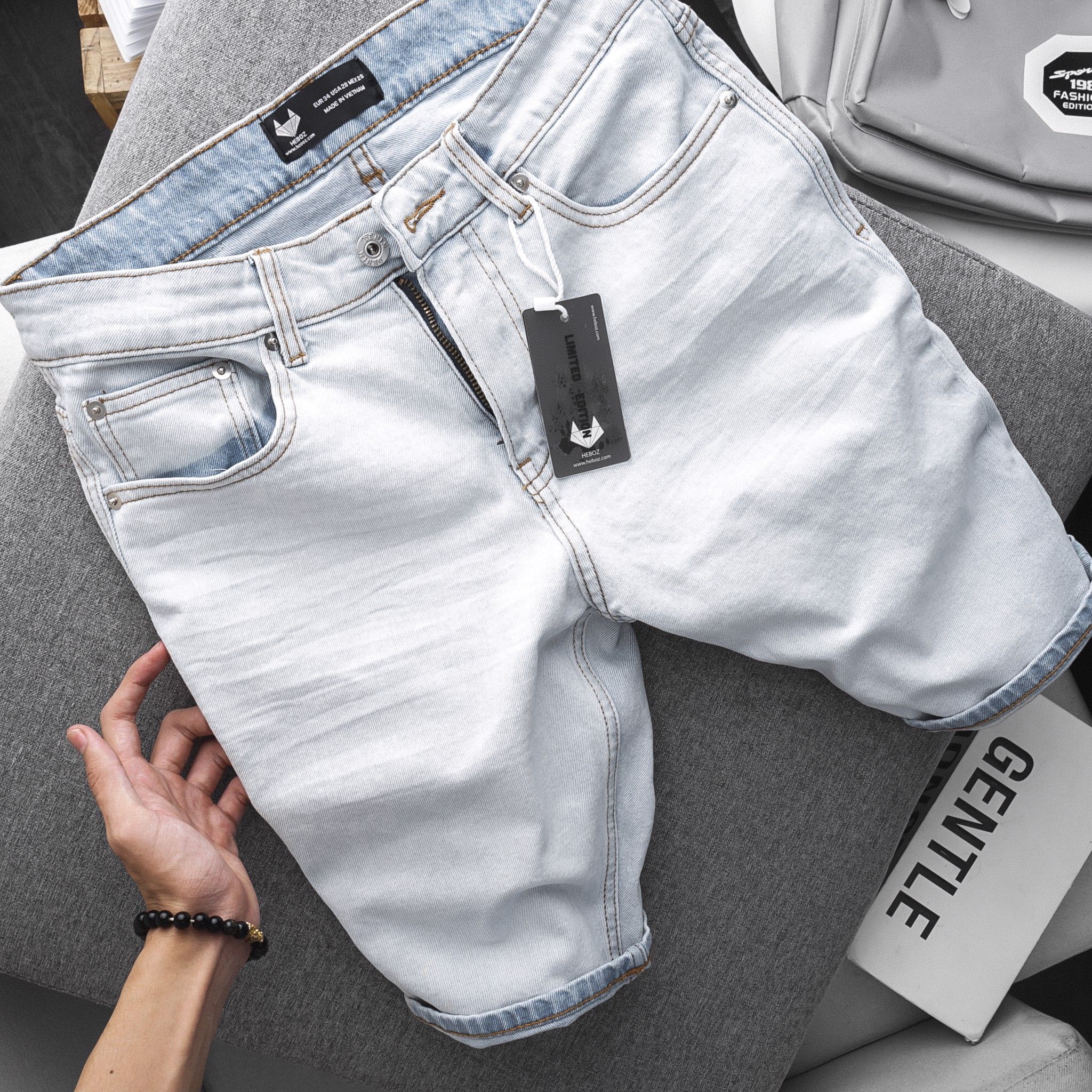 Quần short jean Heboz 4M