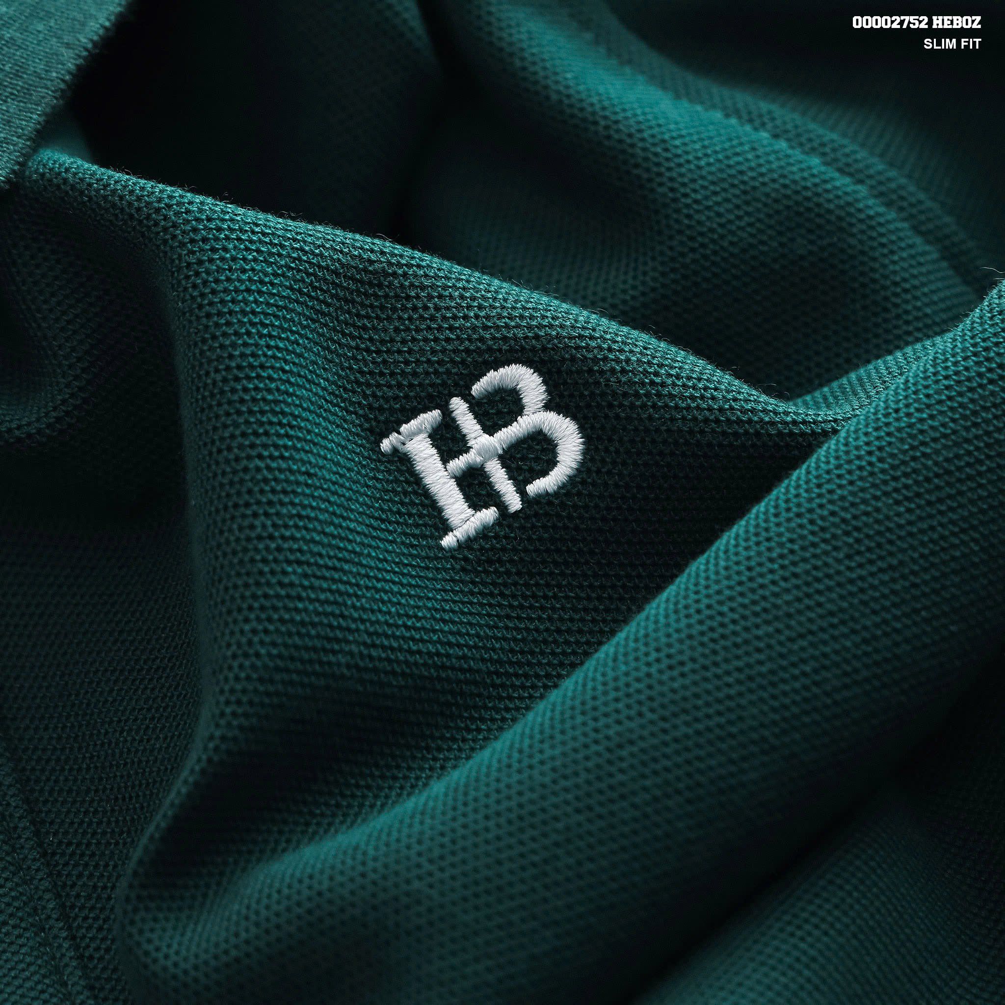 Áo polo nam Heboz logo basic 5M - 00002752