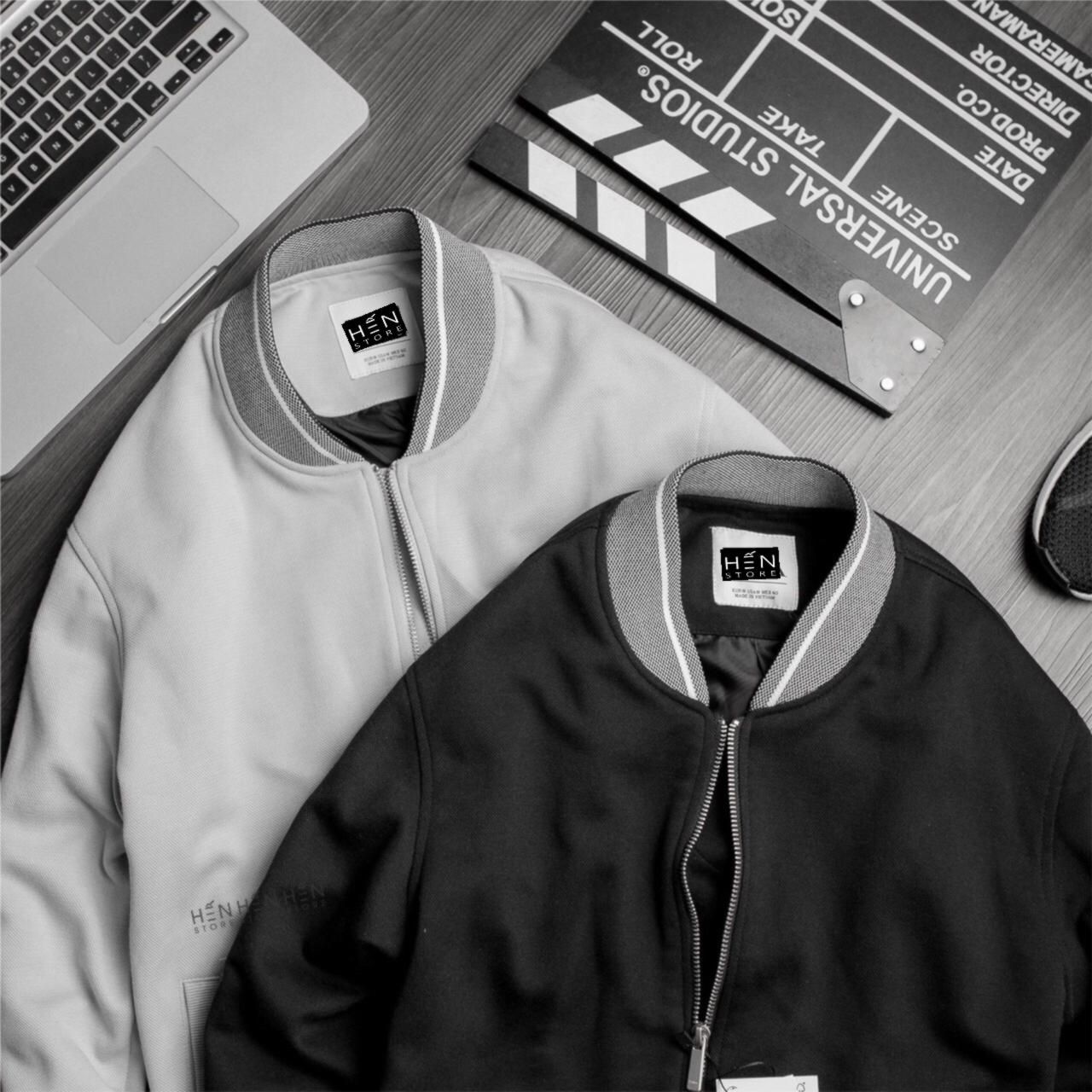 Áo Bomber ZR Viền Cổ