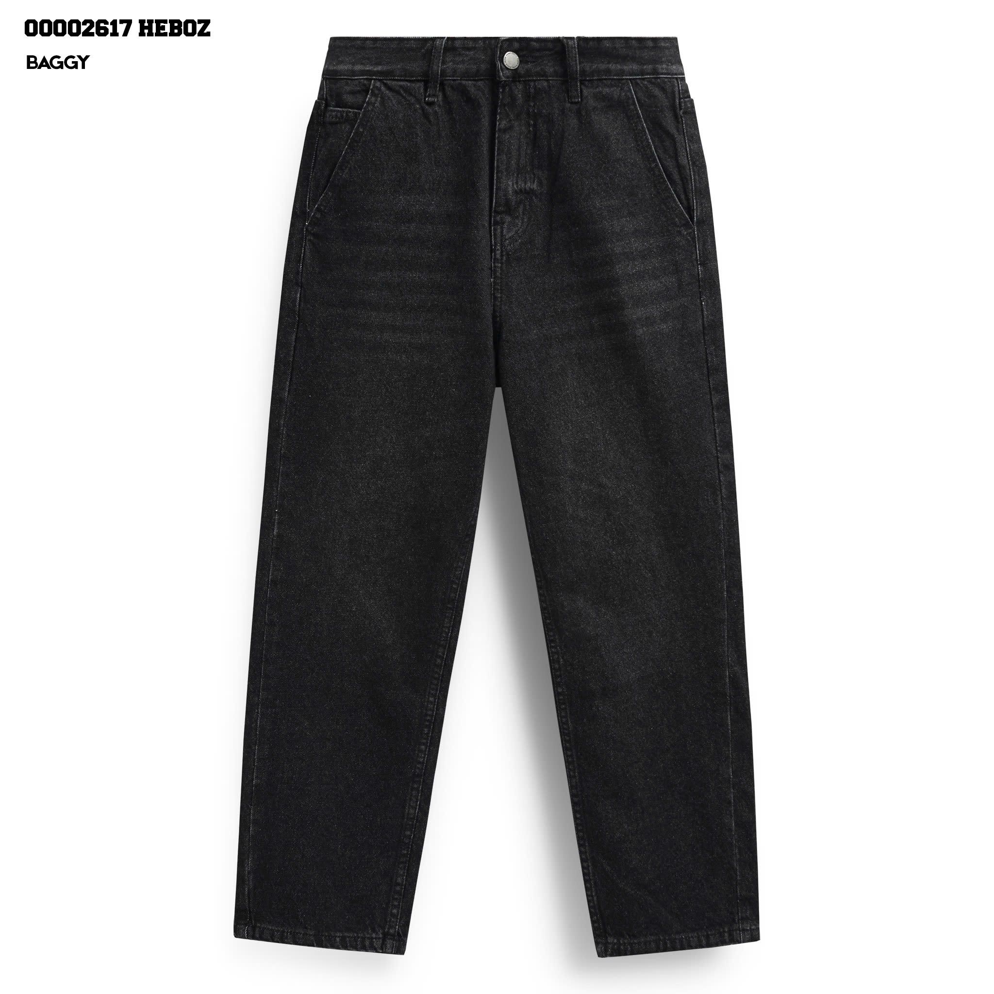Quần jean nam Heboz form baggy D010 - 00002617