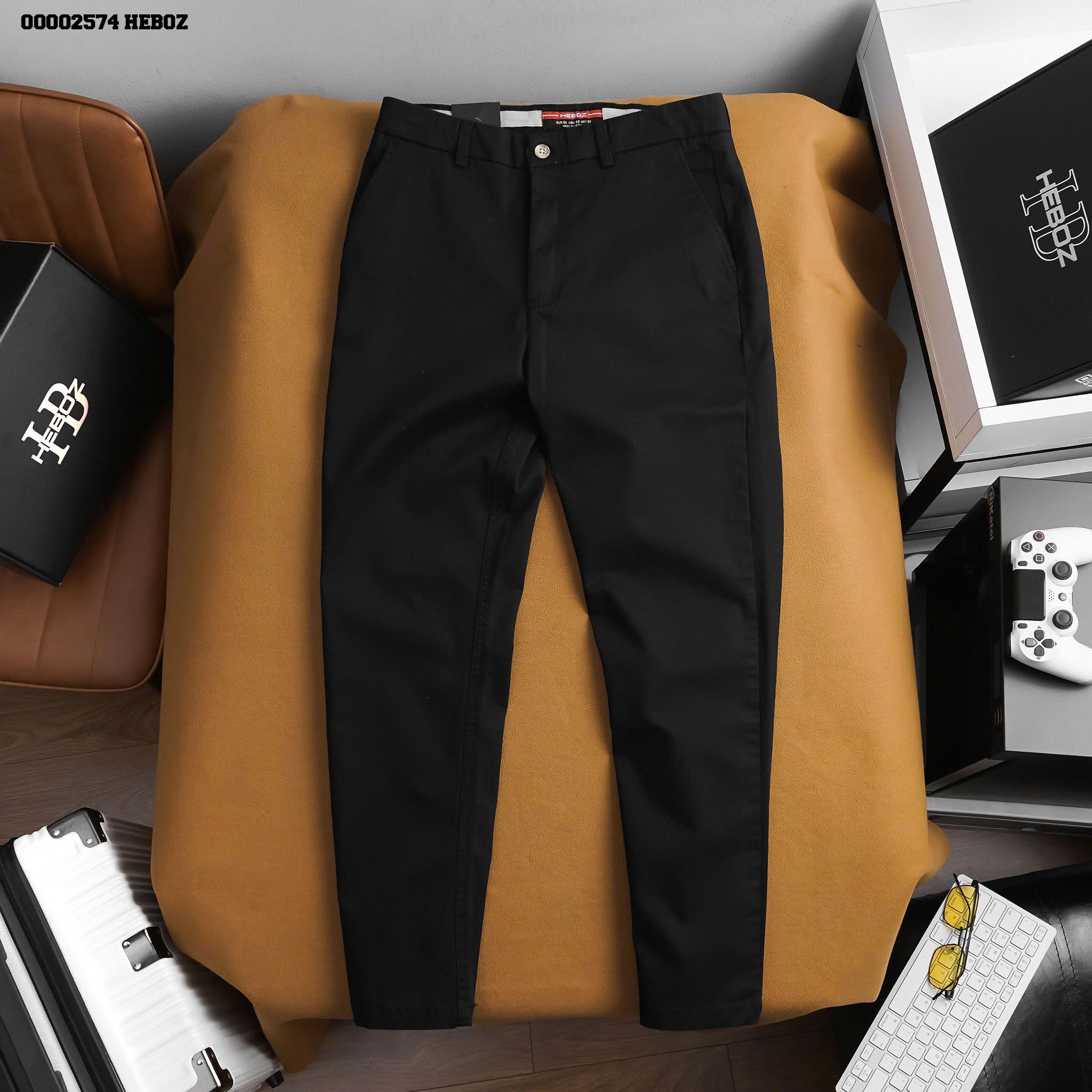 Quần kaki dáng slim Heboz 4M - 00002574
