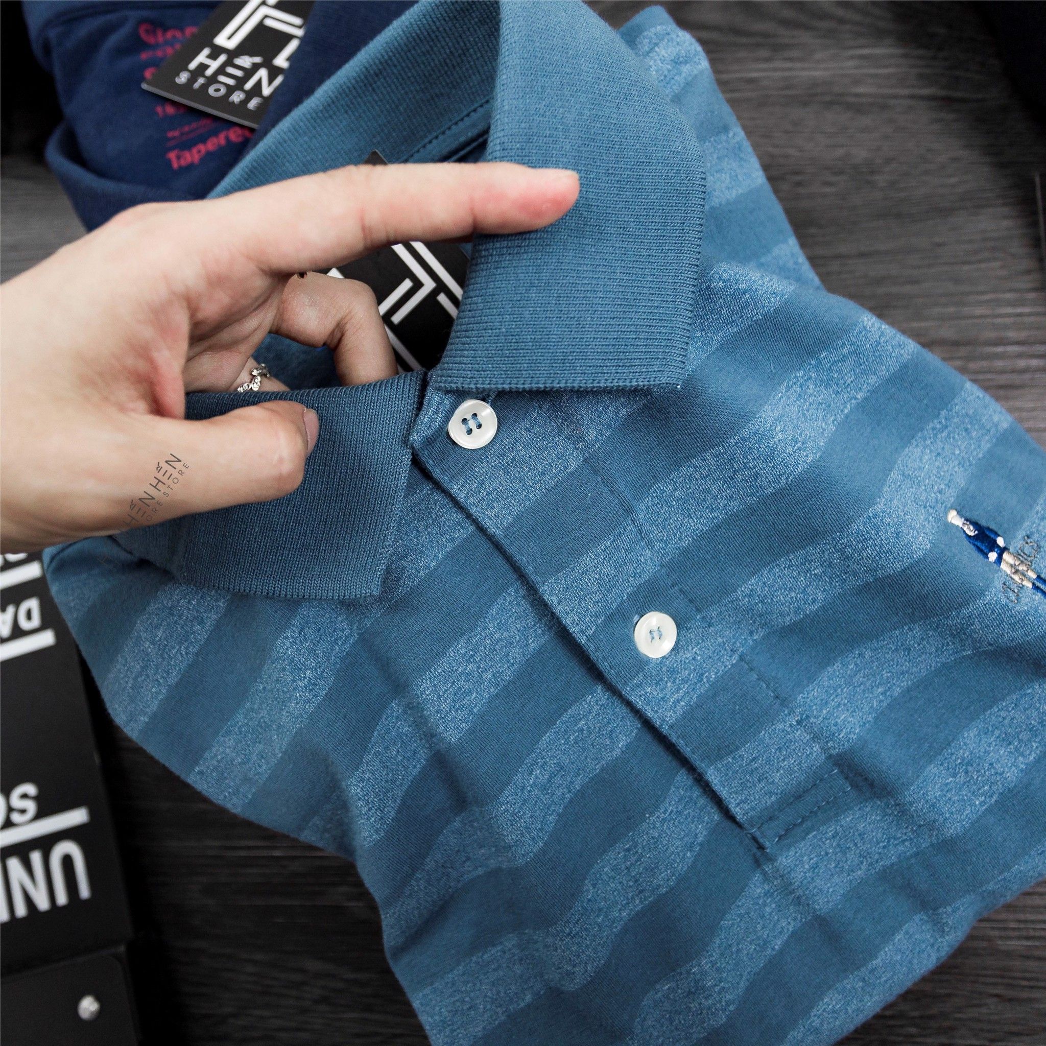 Áo Polo GD Sọc