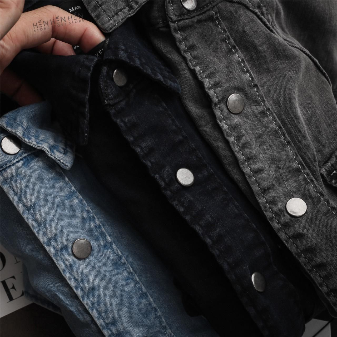 Áo Denim ZR 2 Túi 3M