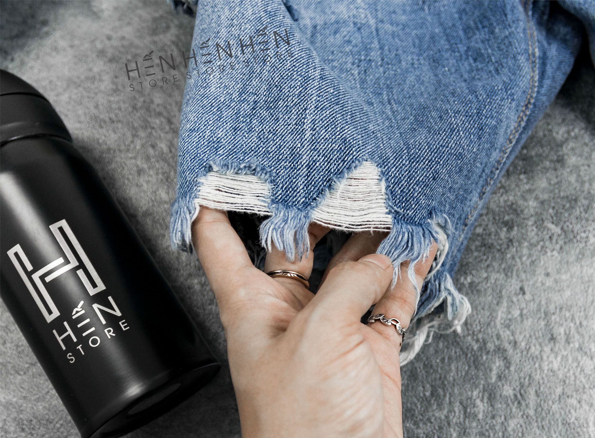 Quần Short Jean ZR Skinny