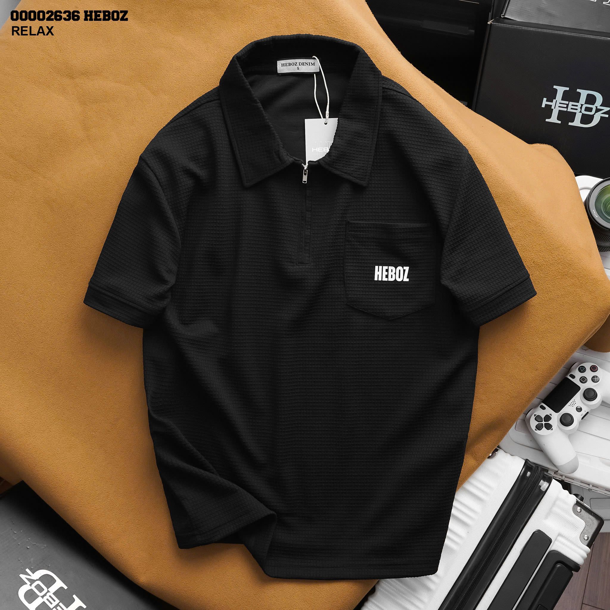 Áo thun polo nam Heboz bộ S25 2M - 00002636