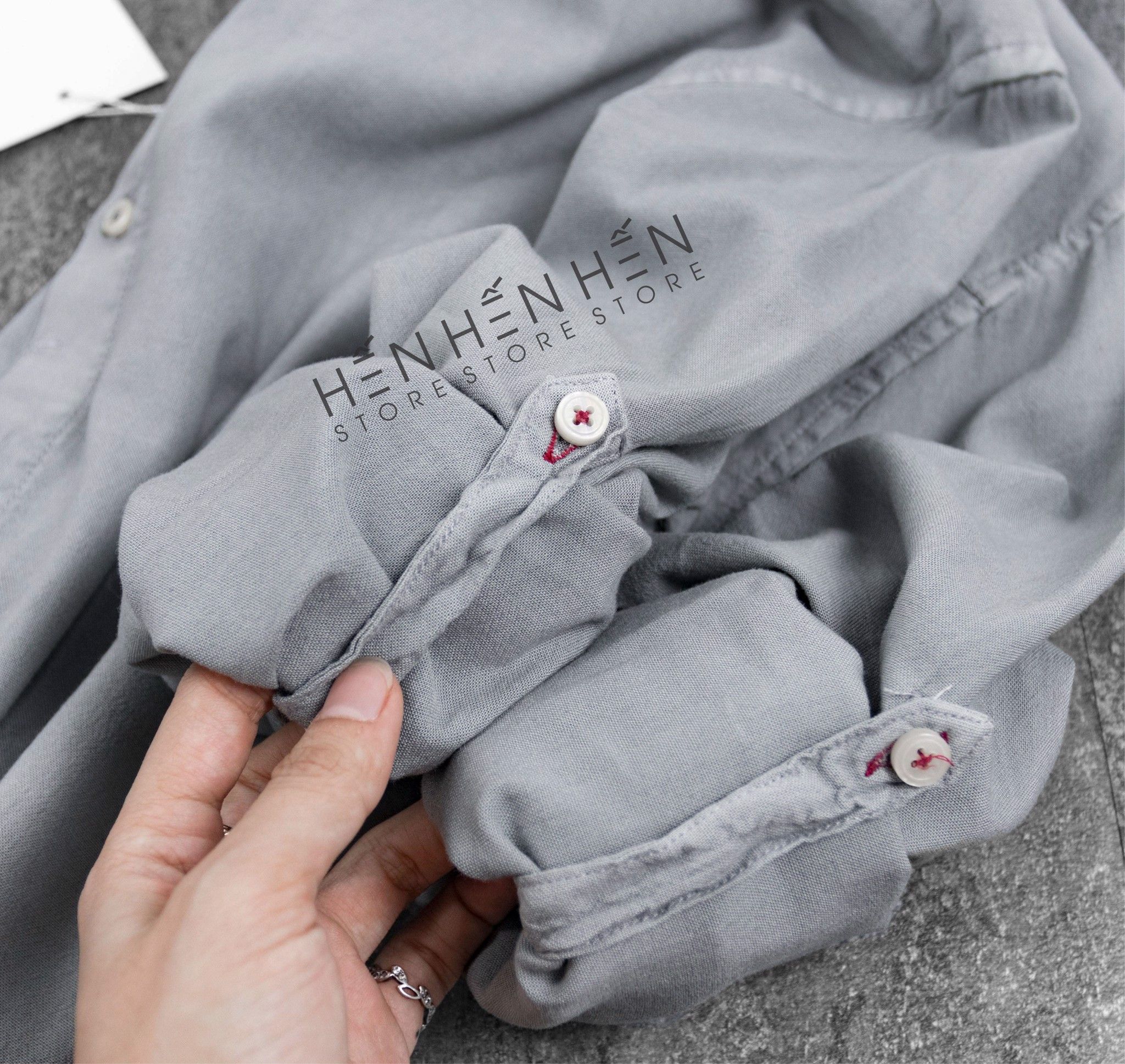 Áo Cổ Trụ Linen ZR 5M