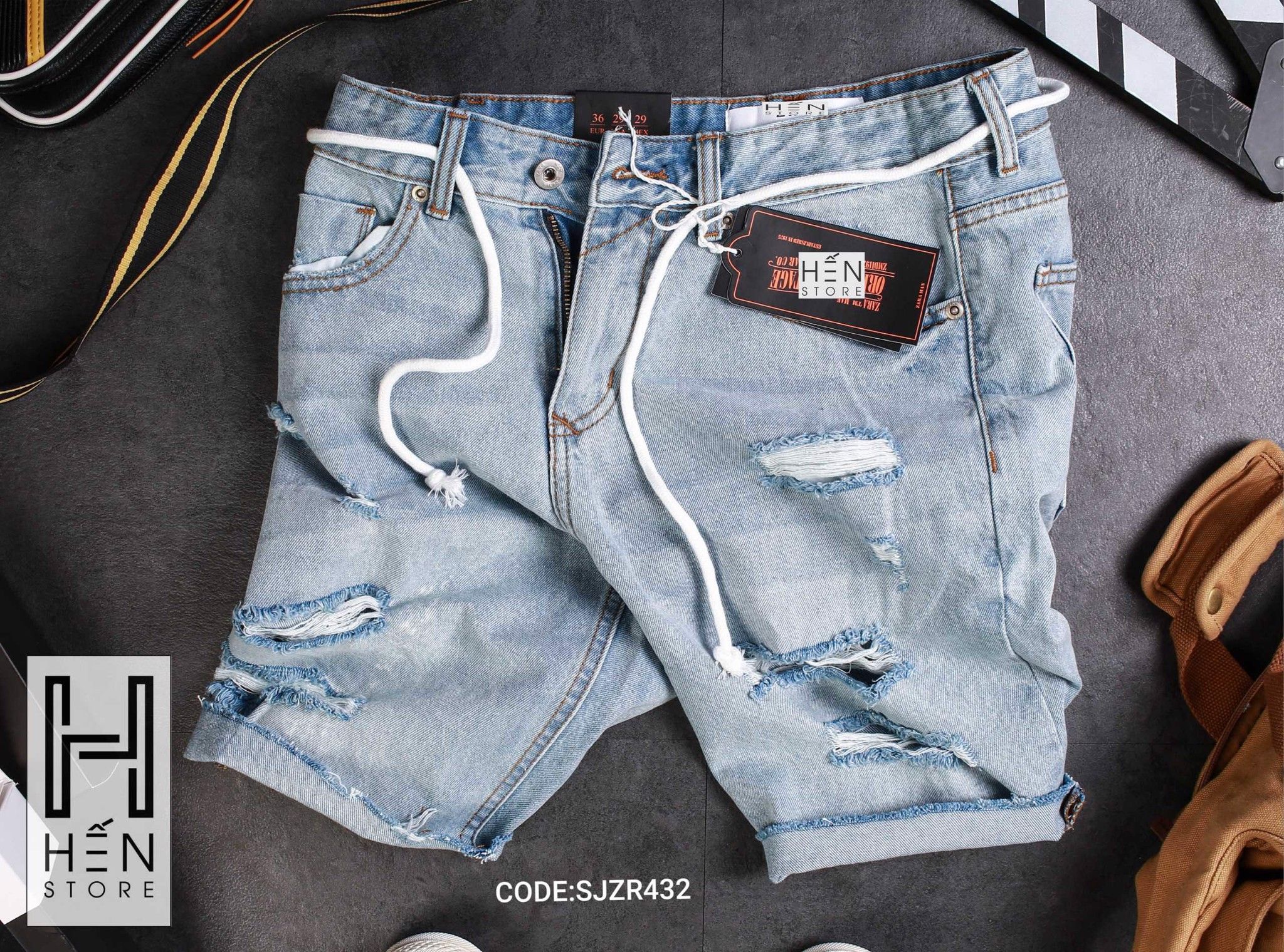 Quần Short Jean ZR 4M