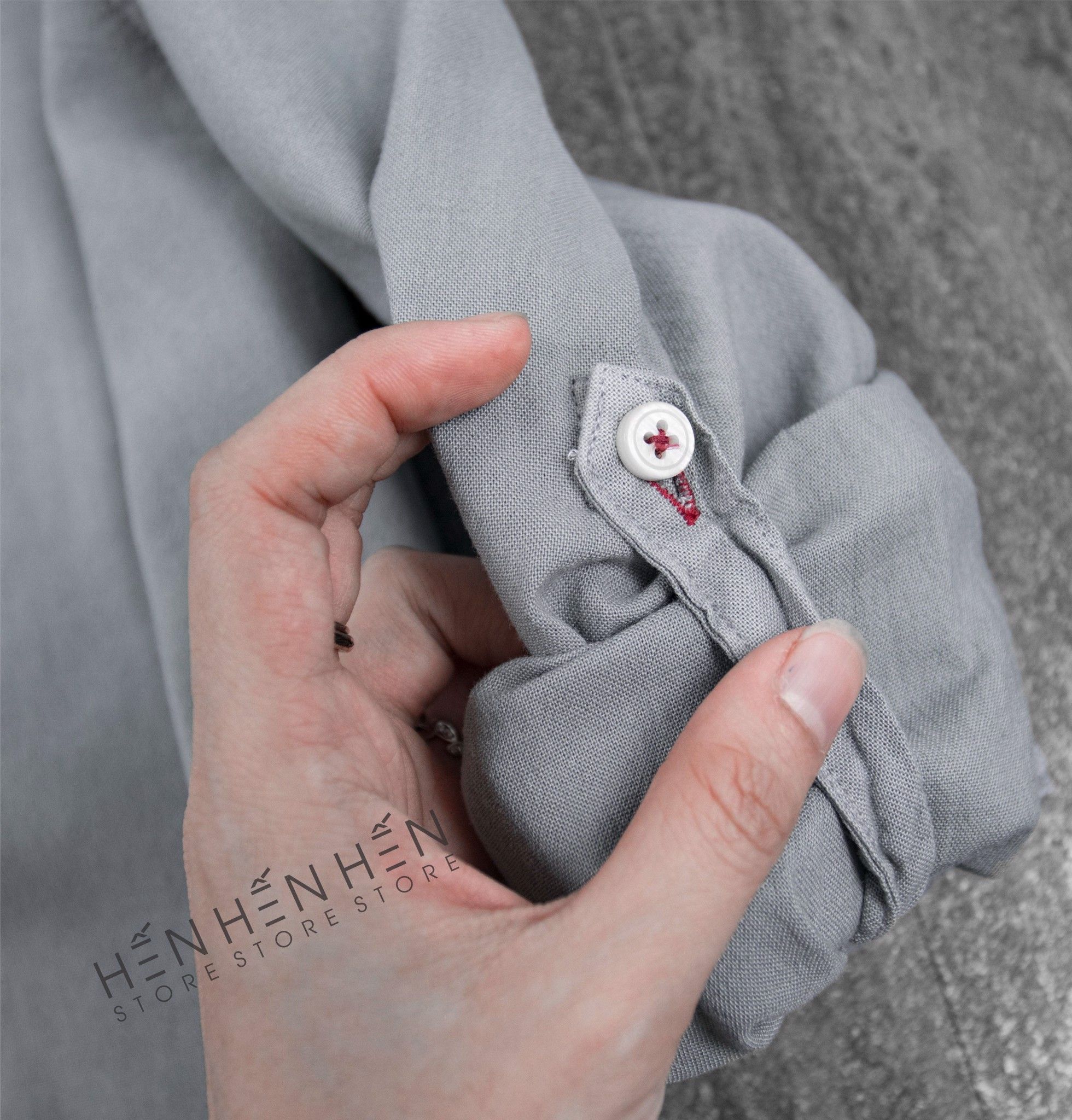 Áo Cổ Trụ Linen ZR 5M