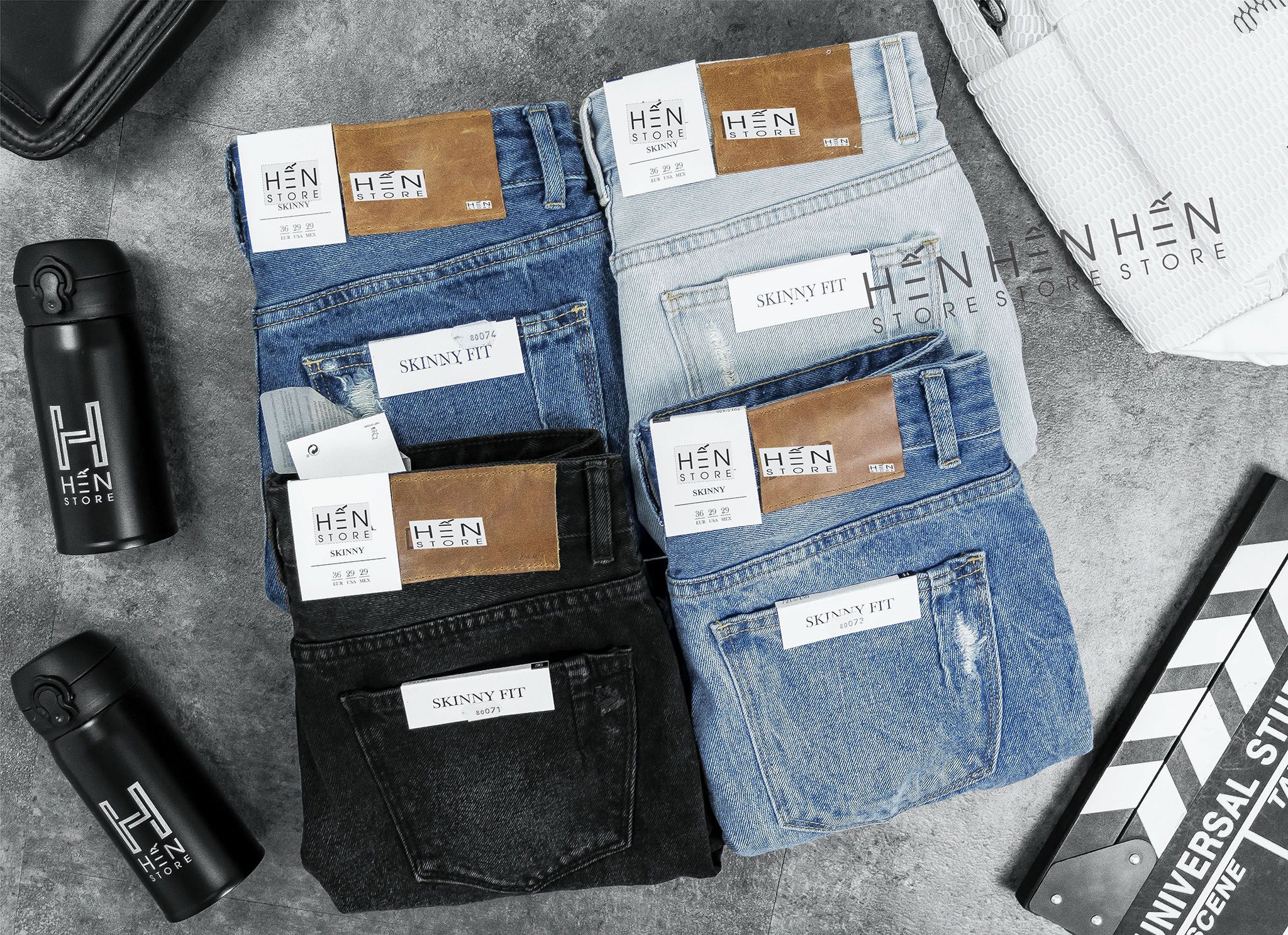 Quần Short Jean ZR Skinny