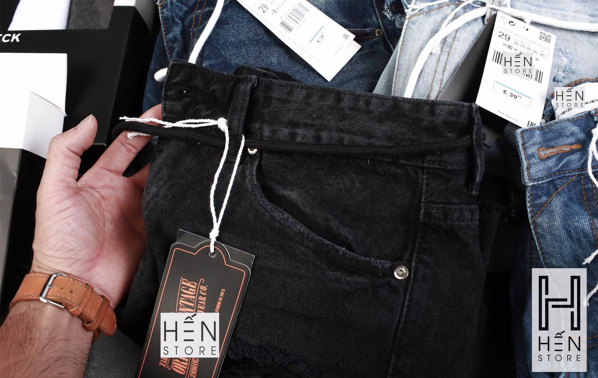 Quần Short Jean ZR 4M