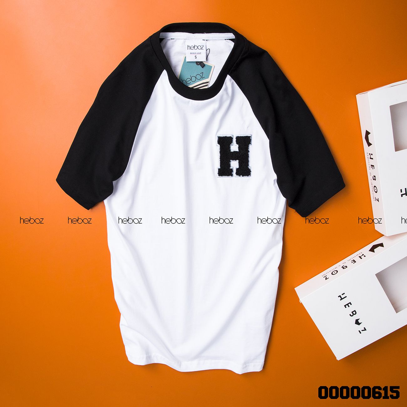 Áo thun Heboz phối 4M - 00000615