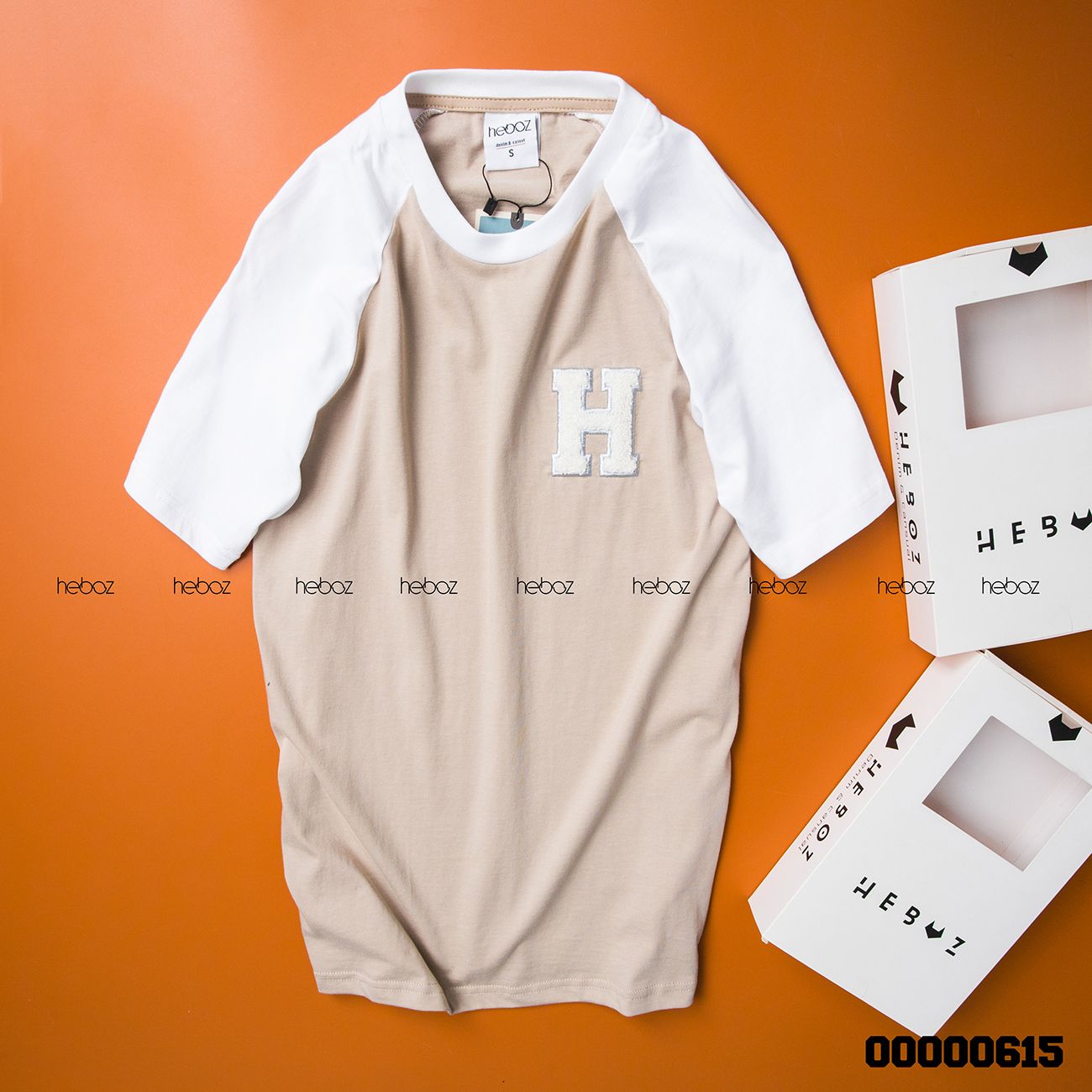 Áo thun Heboz phối 4M - 00000615