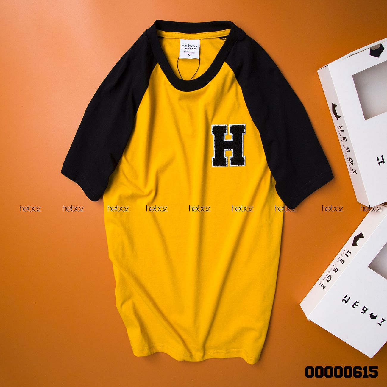 Áo thun Heboz phối 4M - 00000615