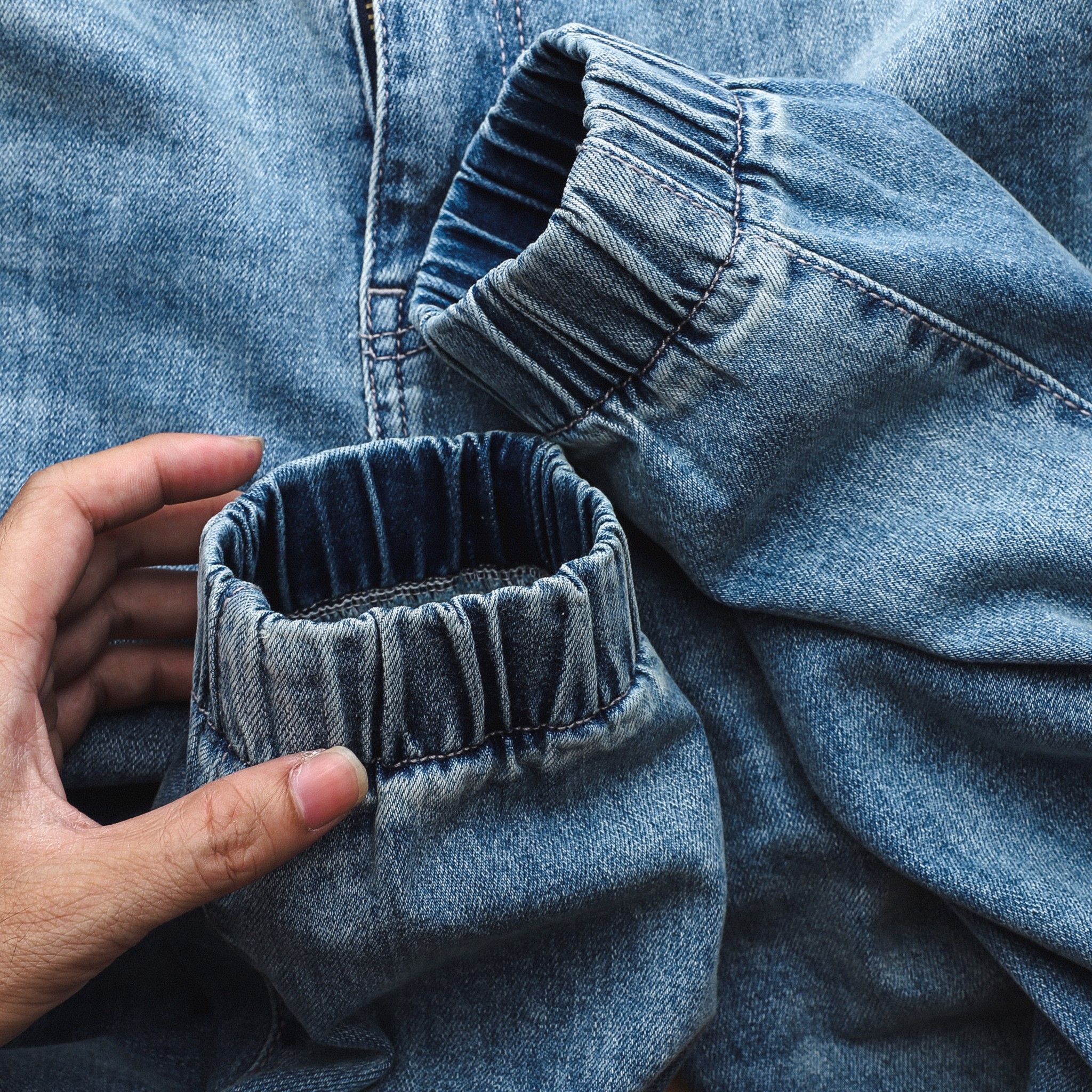 Quần jogger jean Heboz 2M