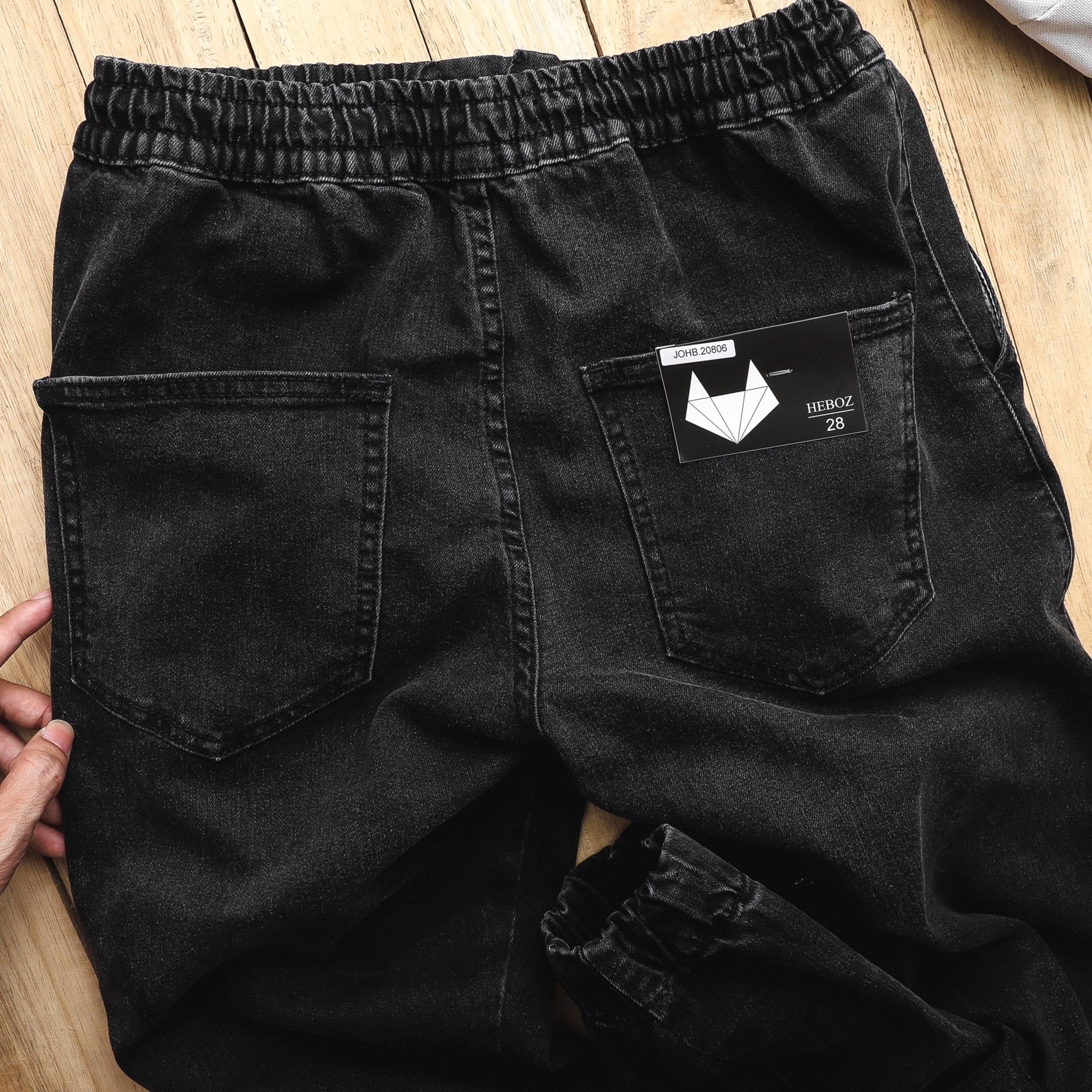 Quần jogger jean Heboz 2M