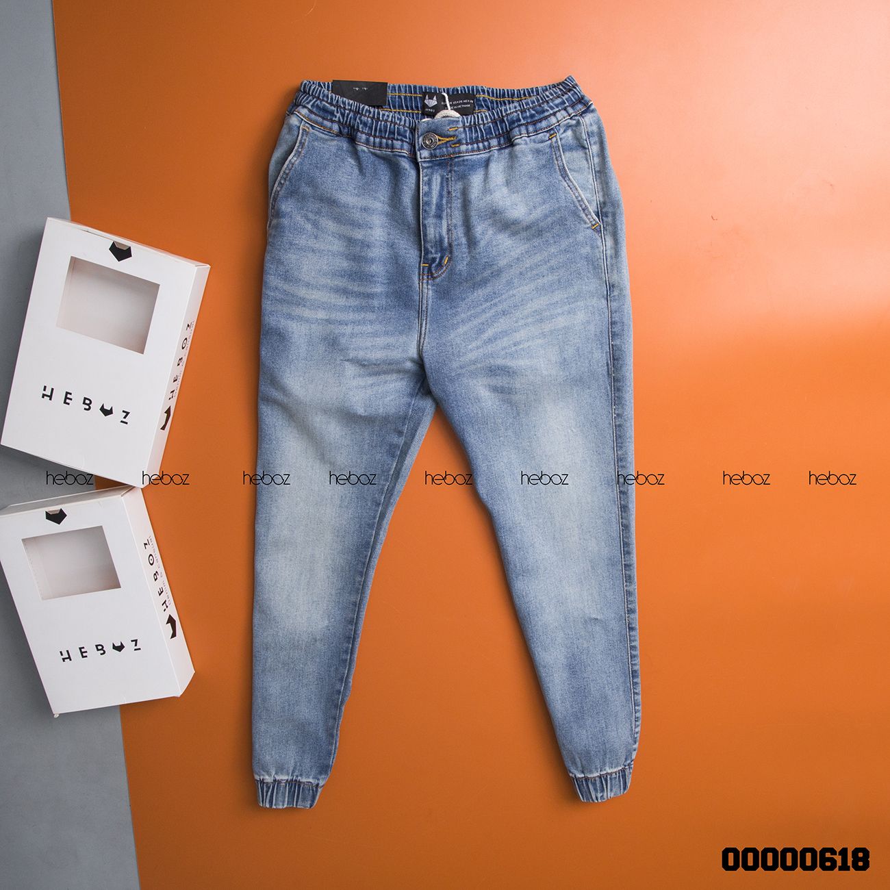 Quần jogger jean HEBOZ LT 2M