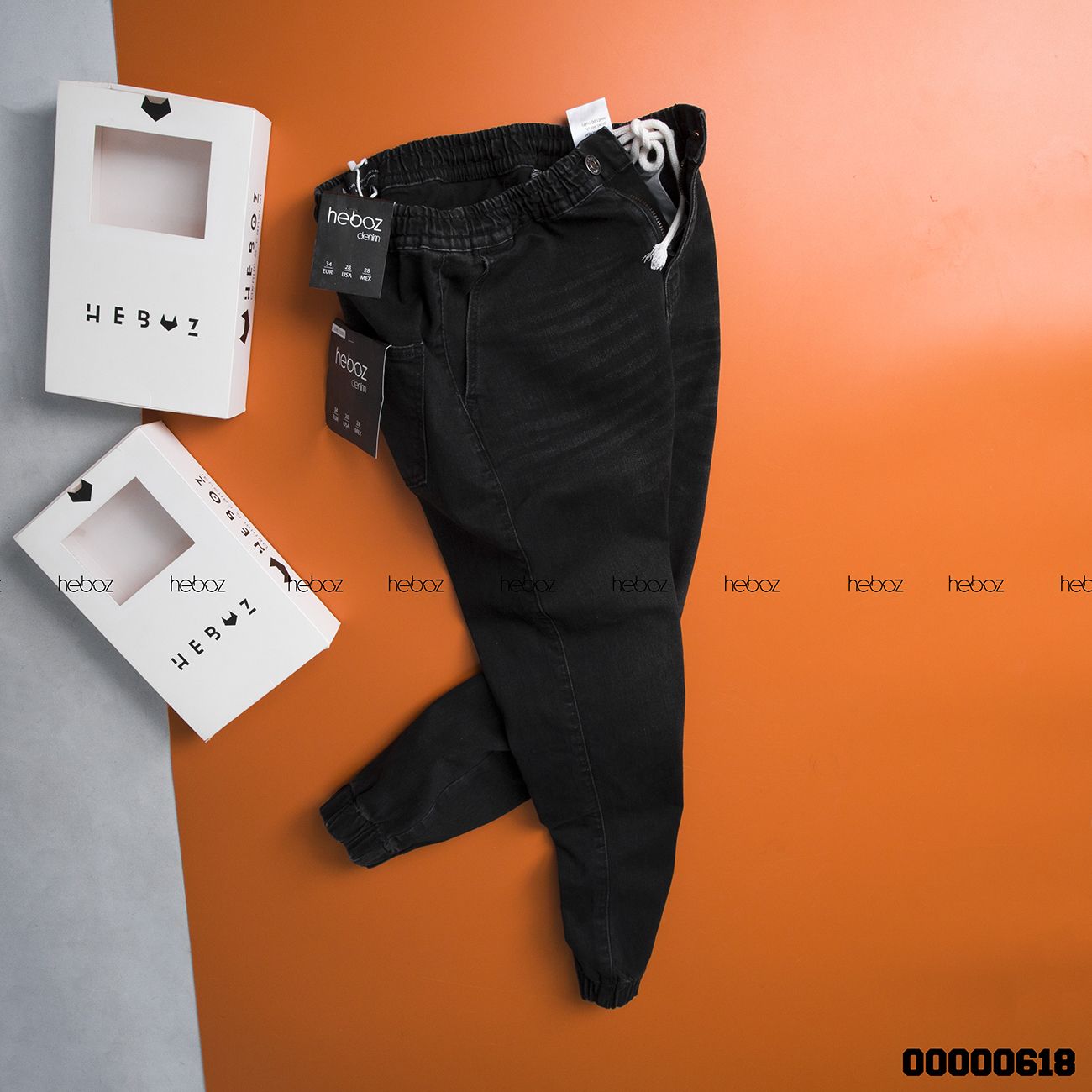 Quần jogger jean HEBOZ LT 2M
