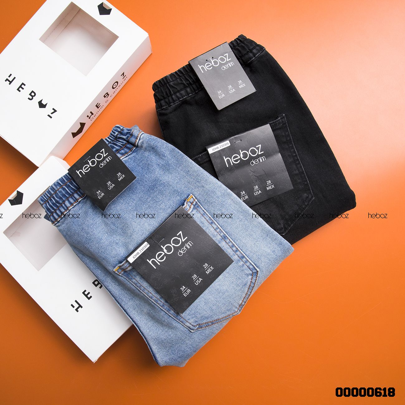 Quần jogger jean HEBOZ LT 2M