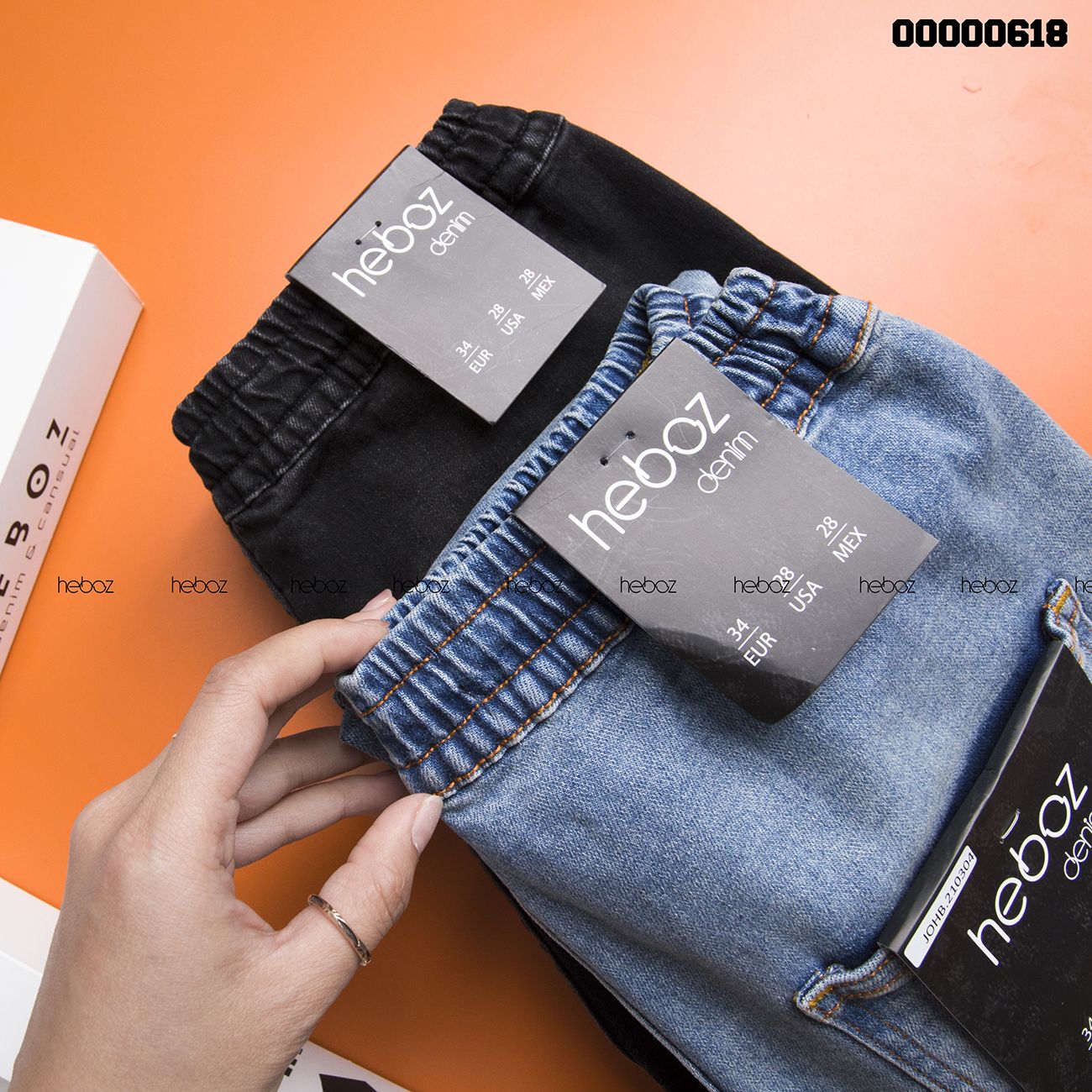 Quần jogger jean HEBOZ LT 2M