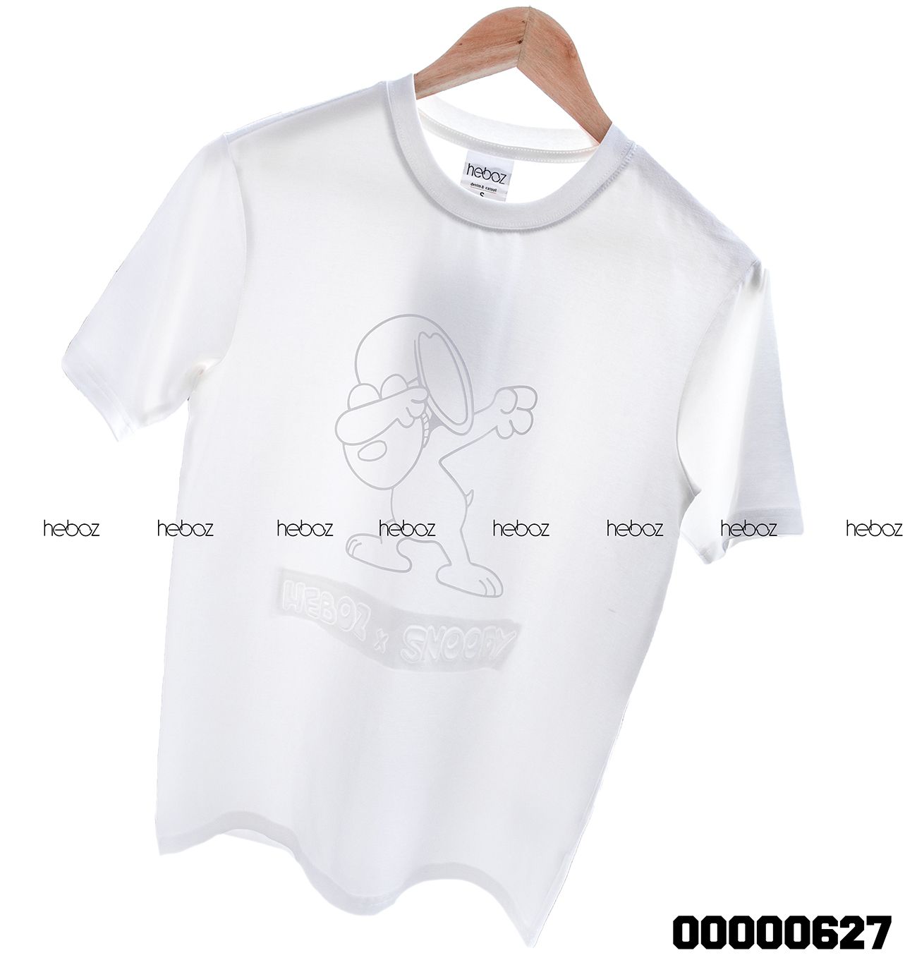 Áo thun Heboz snoopy nổi 3M