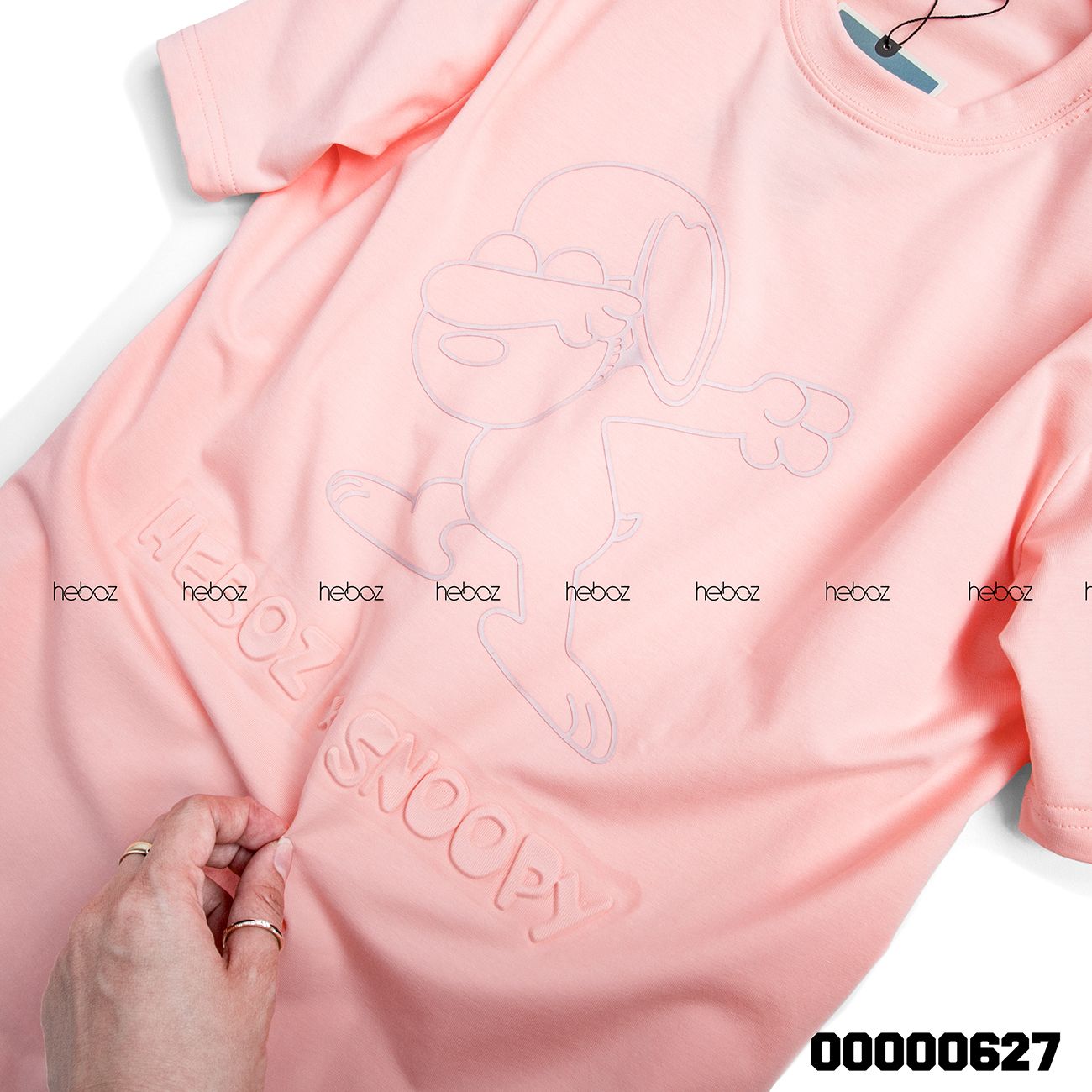 Áo thun Heboz snoopy nổi 3M