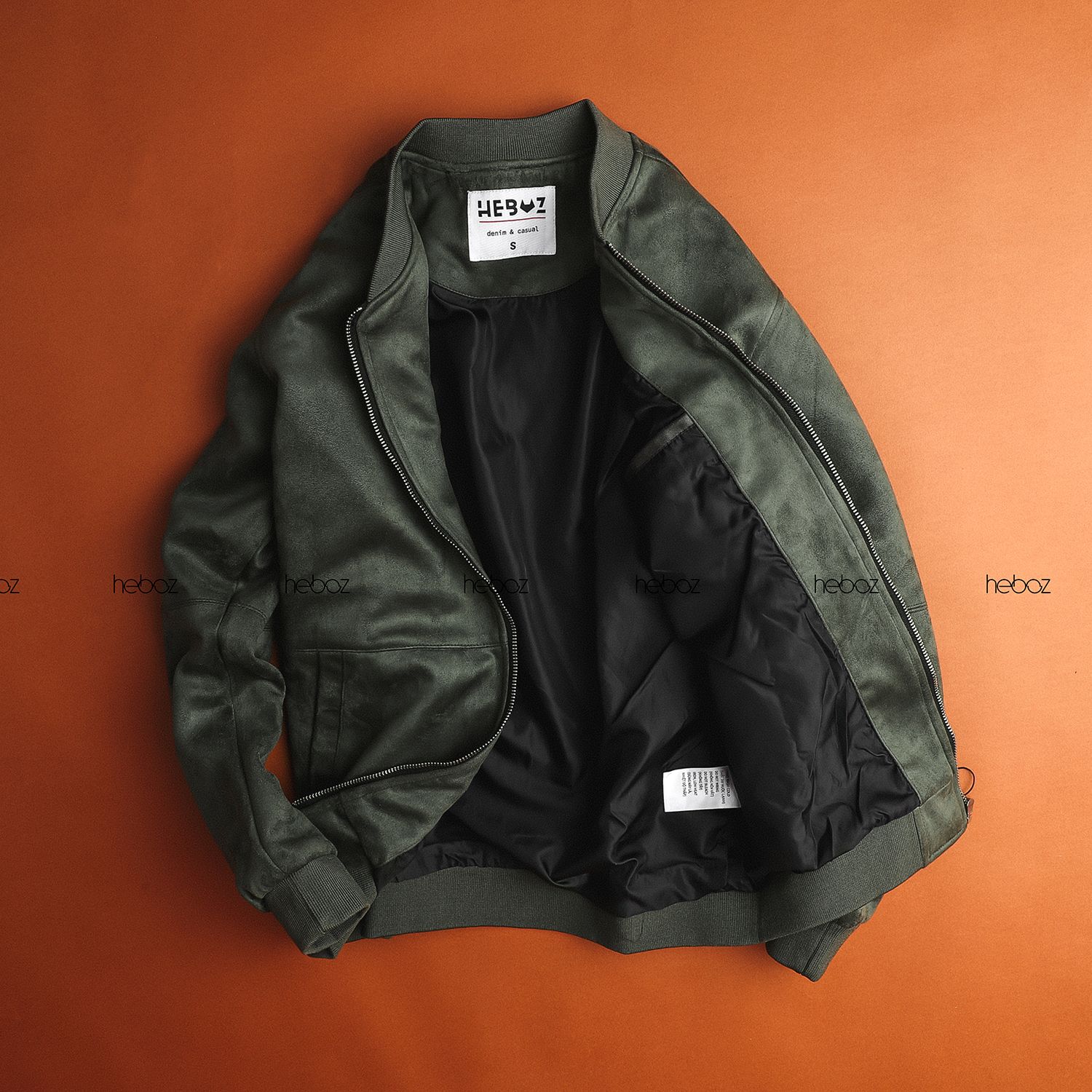 Áo bomber da lộn Hebo 5M