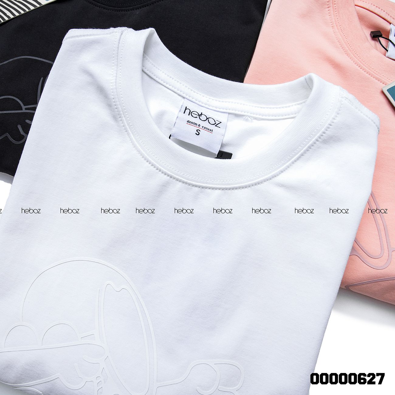 Áo thun Heboz snoopy nổi 3M