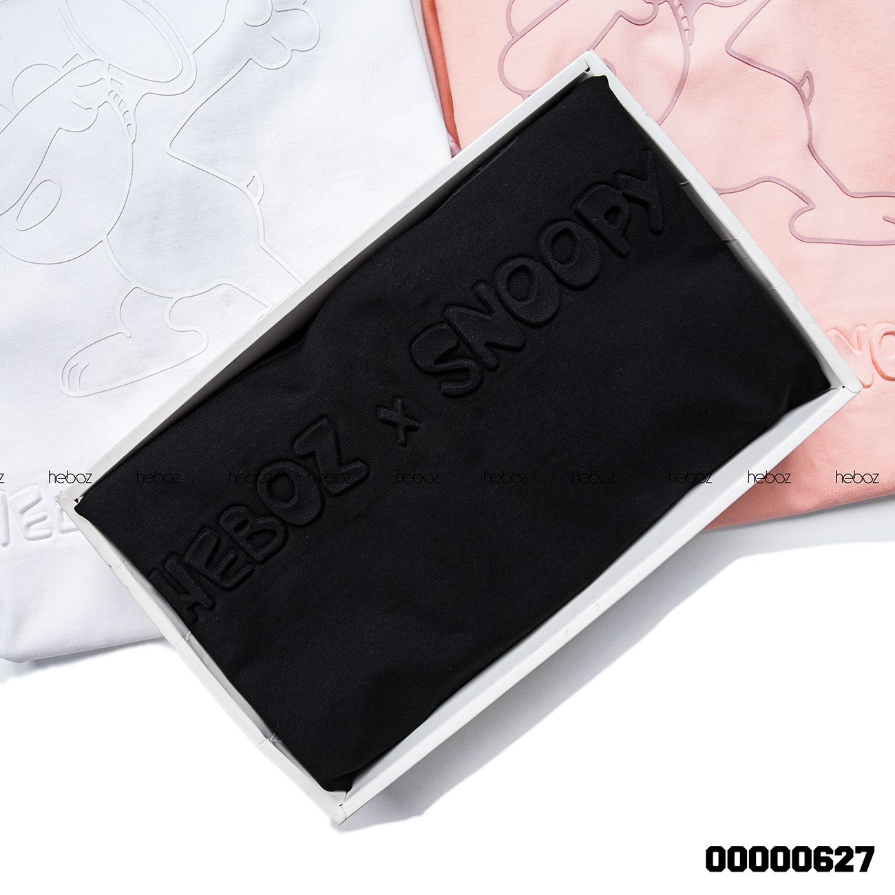 Áo thun Heboz snoopy nổi 3M