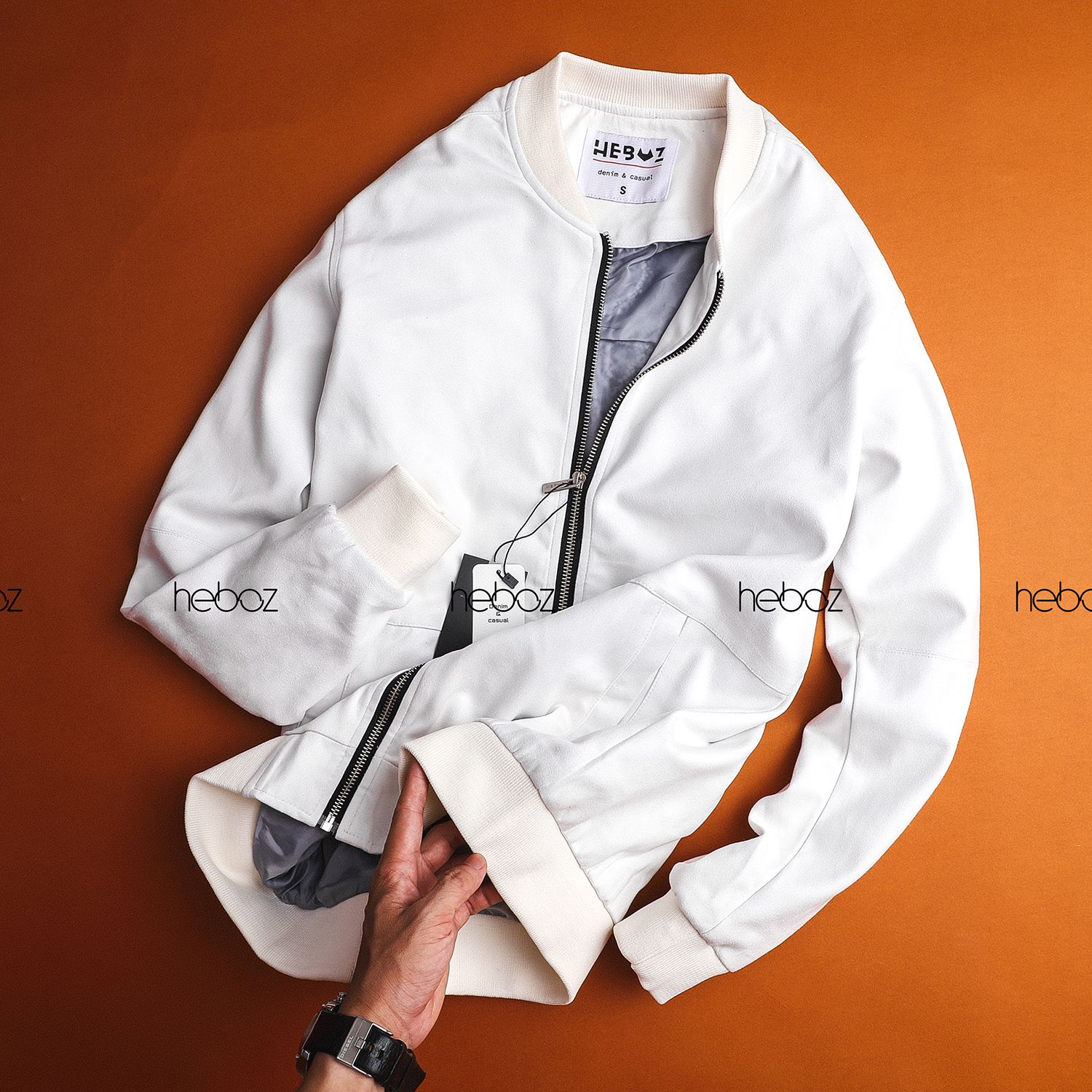 Áo bomber da lộn Hebo 5M
