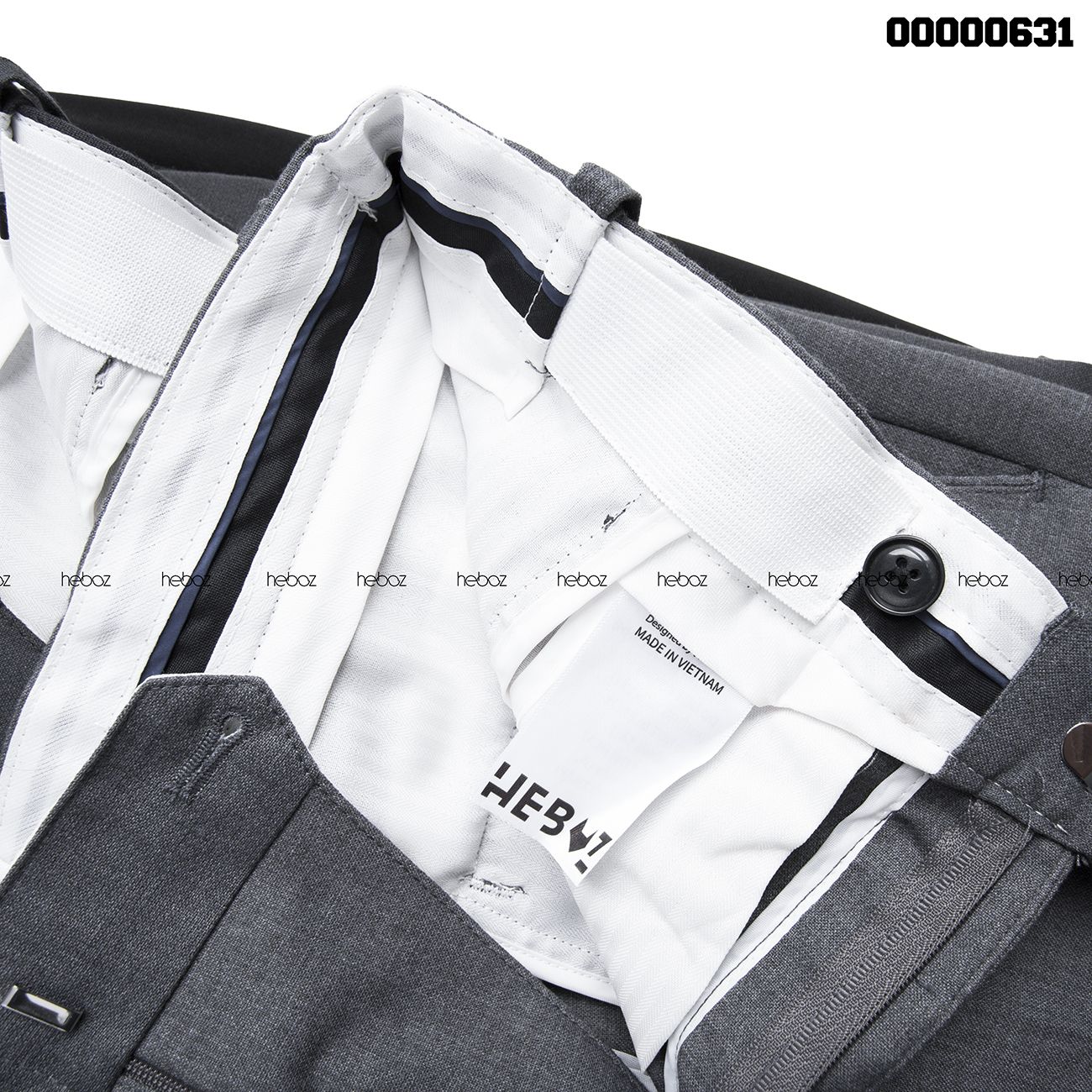 Quần tây Heboz cạp chun ẩn 3M