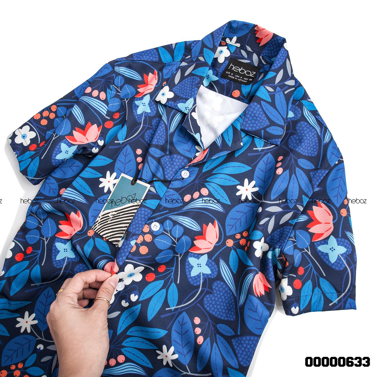 Áo pijama NT Heboz hoa lá 4M - 00000633