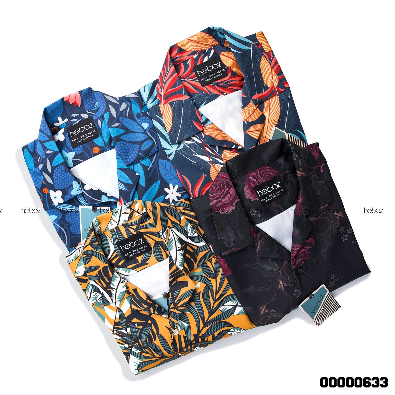 Áo pijama NT Heboz hoa lá 4M - 00000633