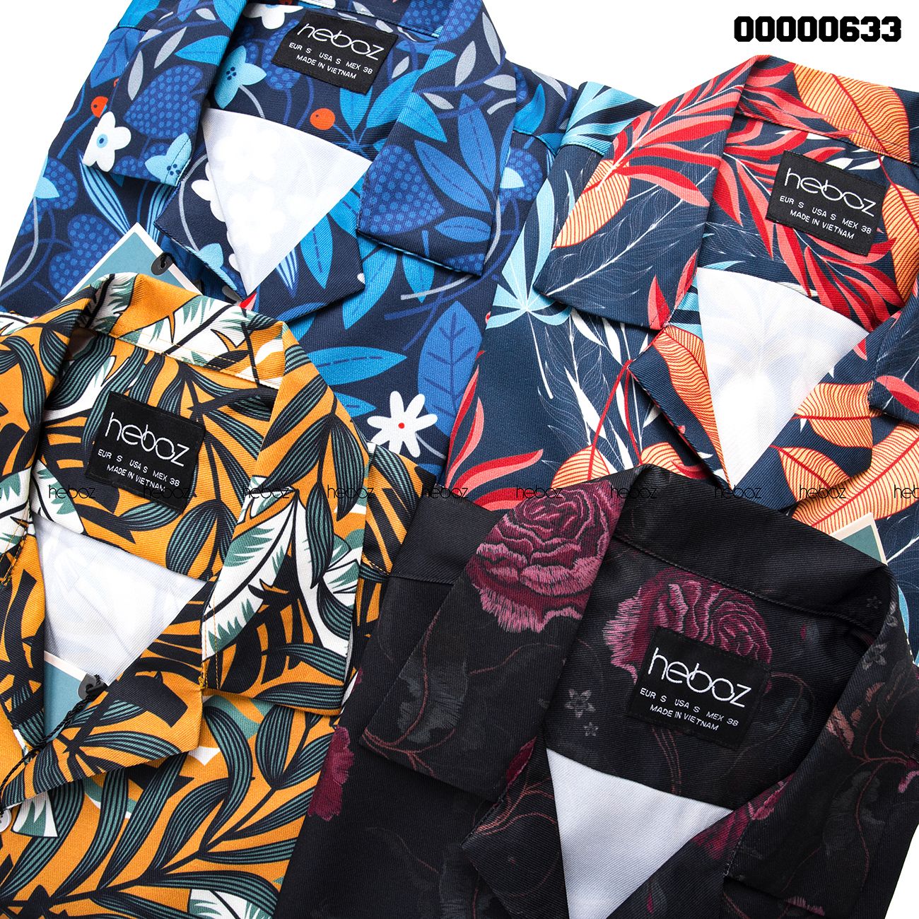 Áo pijama NT Heboz hoa lá 4M - 00000633