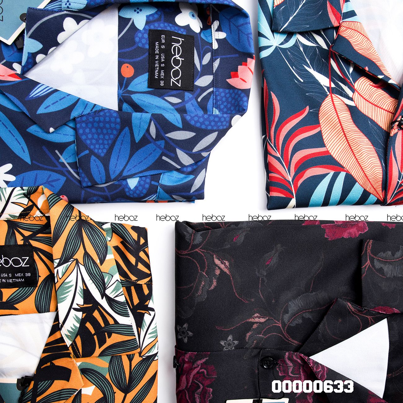 Áo pijama NT Heboz hoa lá 4M - 00000633