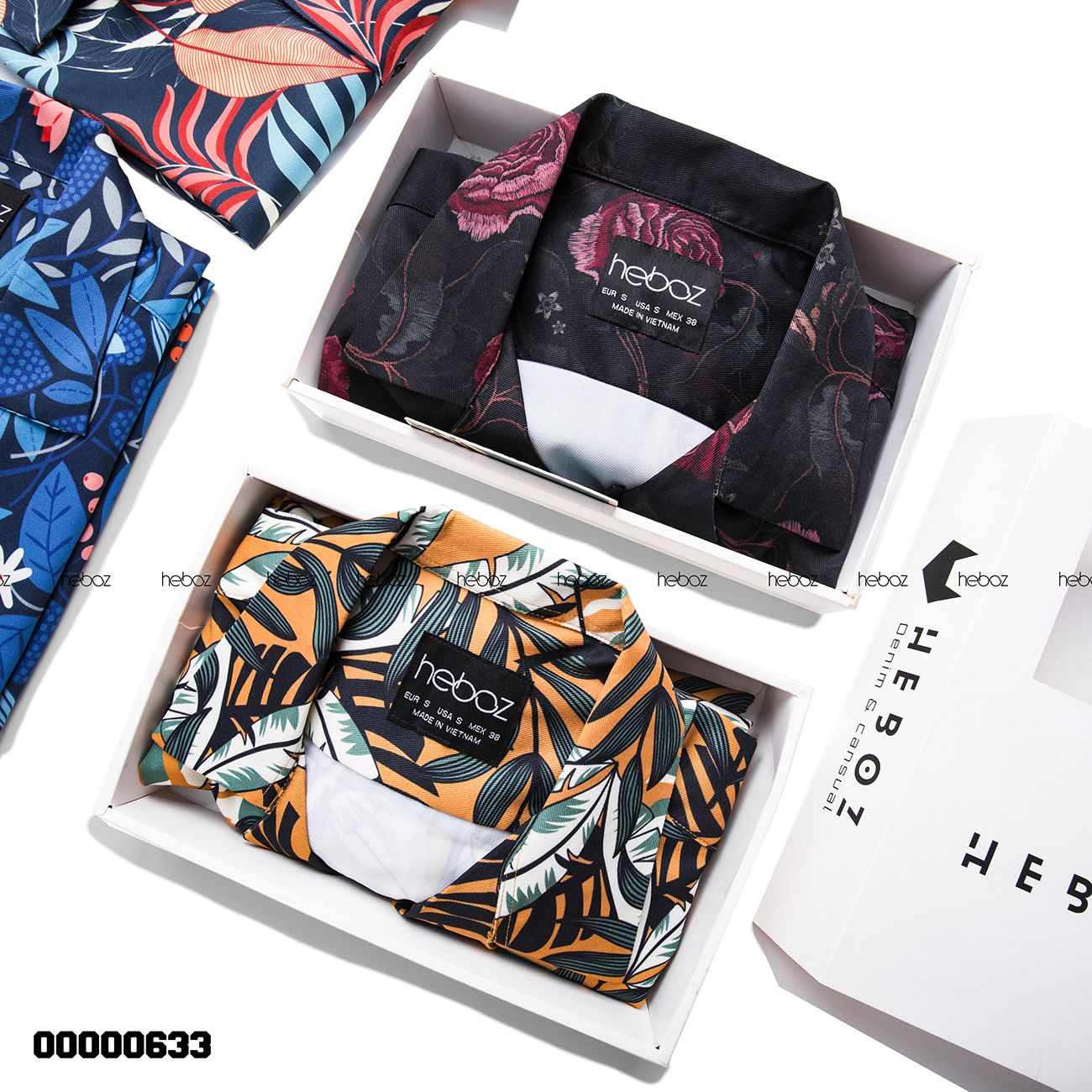 Áo pijama NT Heboz hoa lá 4M - 00000633
