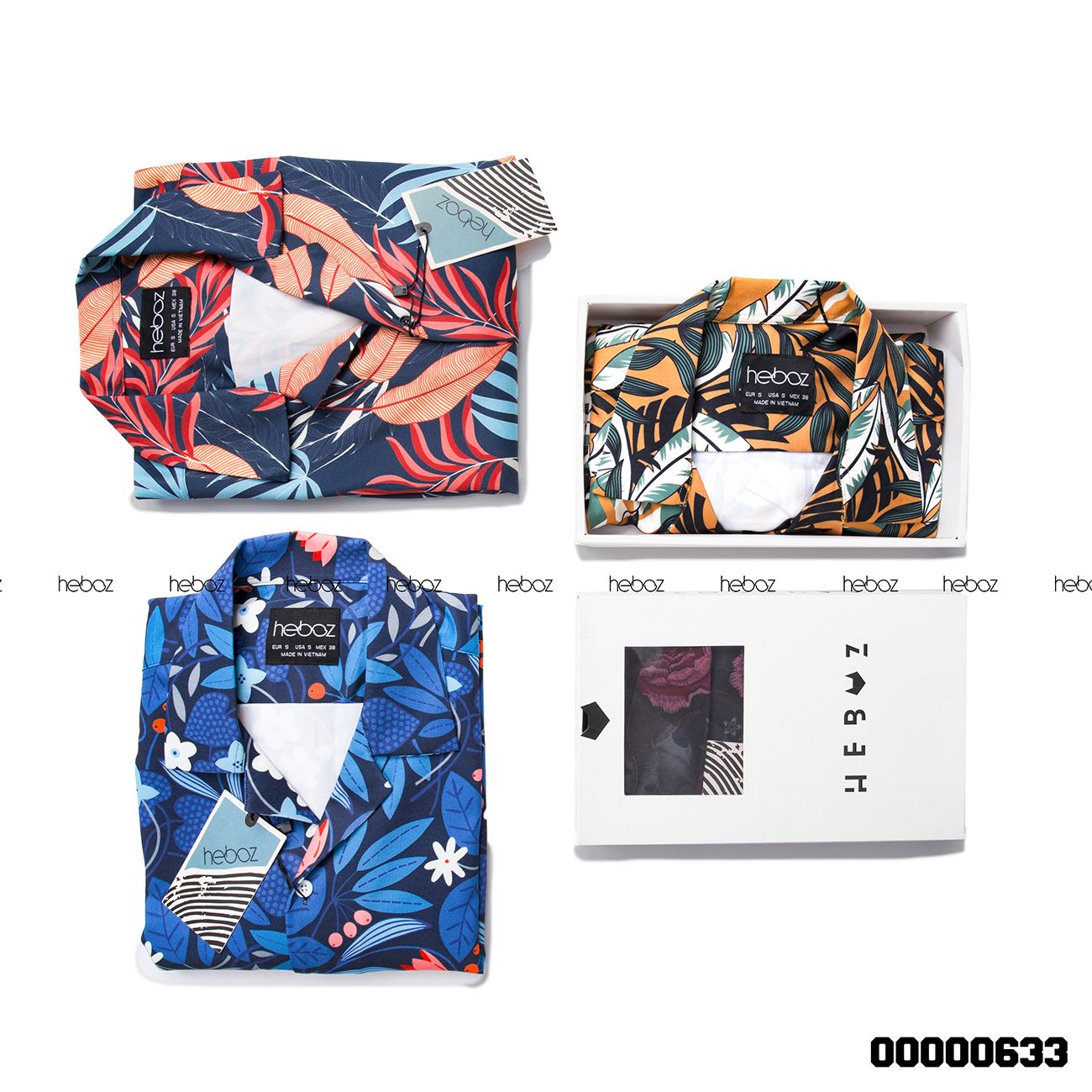 Áo pijama NT Heboz hoa lá 4M - 00000633