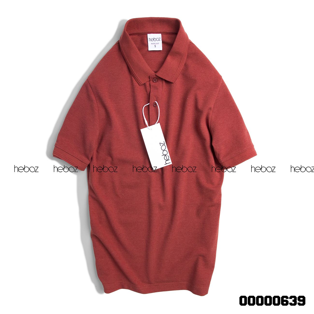 Áo polo Heboz bo gân 6M - 00000639