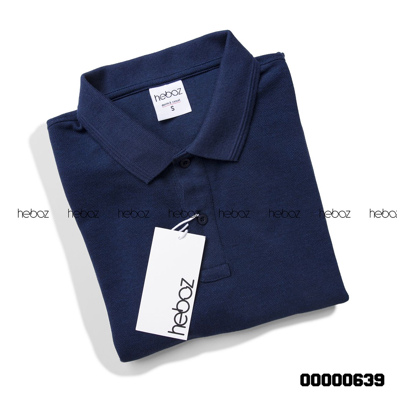 Áo polo Heboz bo gân 6M - 00000639
