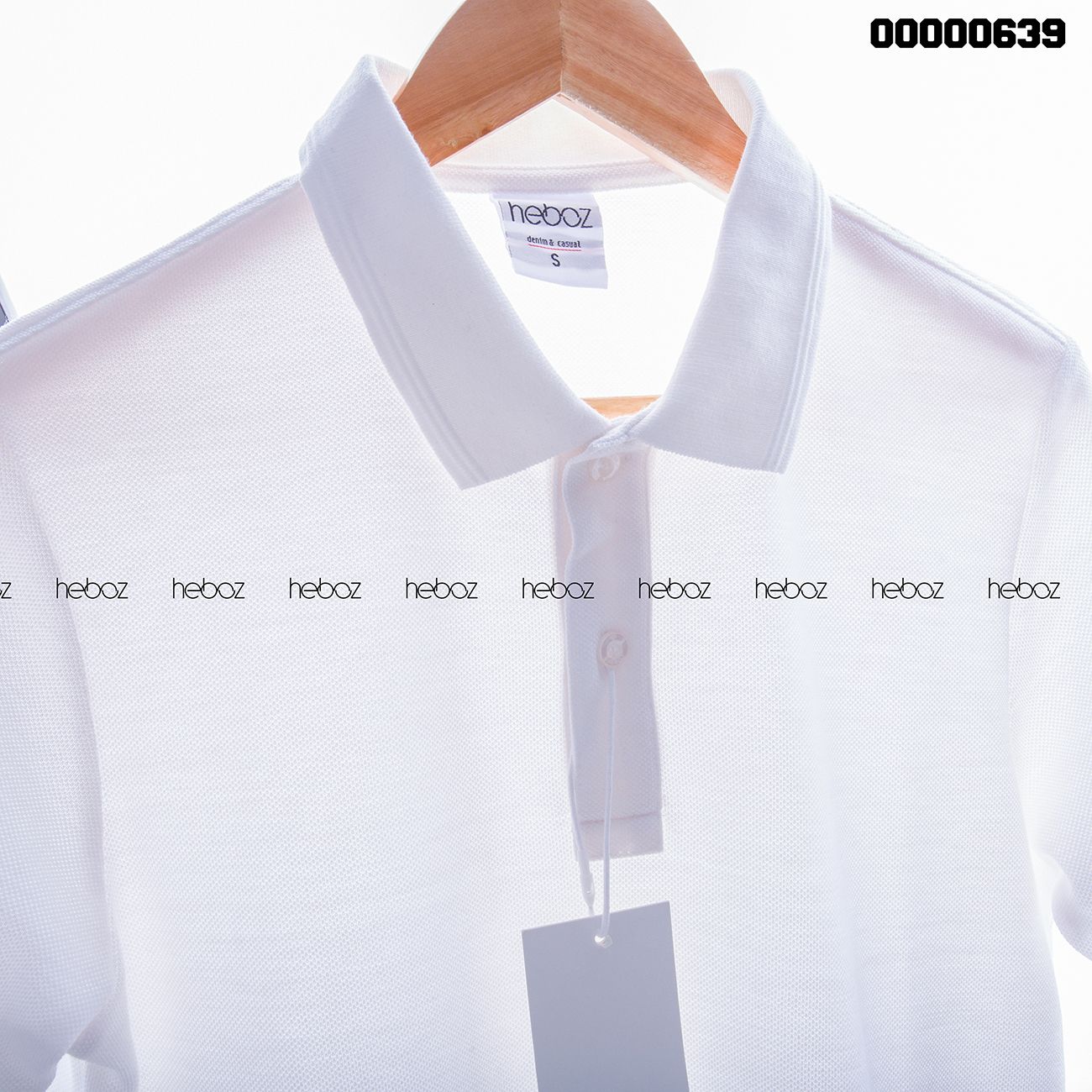 Áo polo Heboz bo gân 6M - 00000639