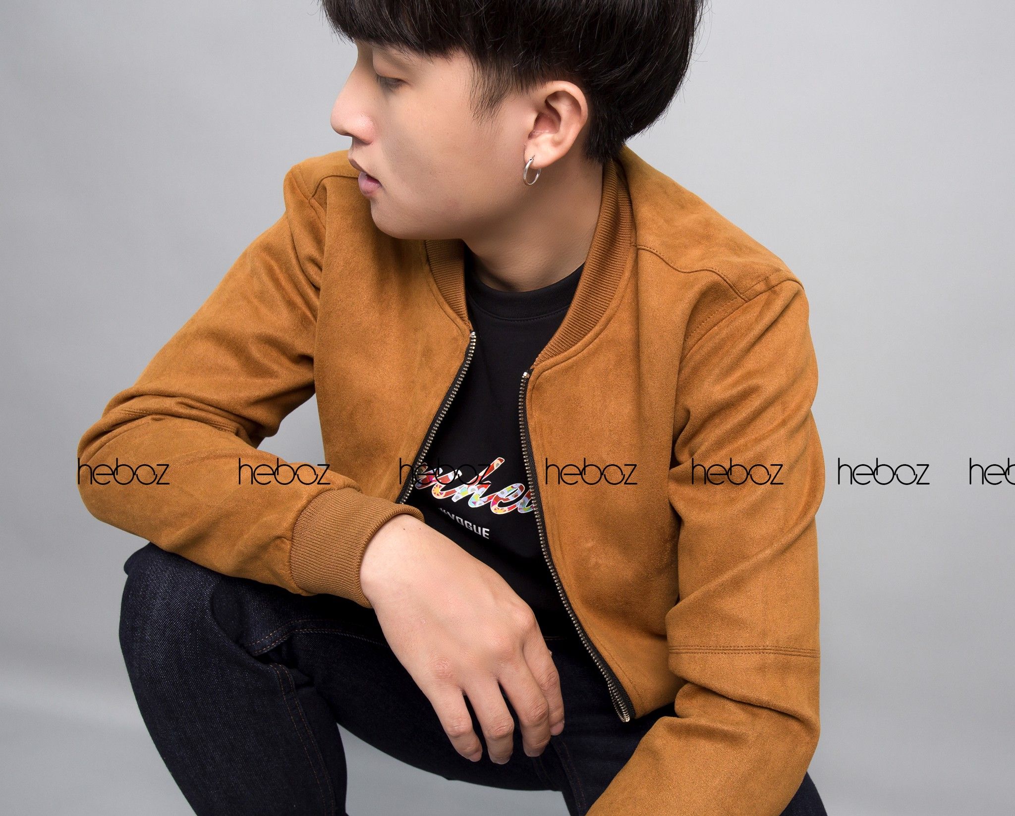 Áo bomber da lộn Hebo 5M